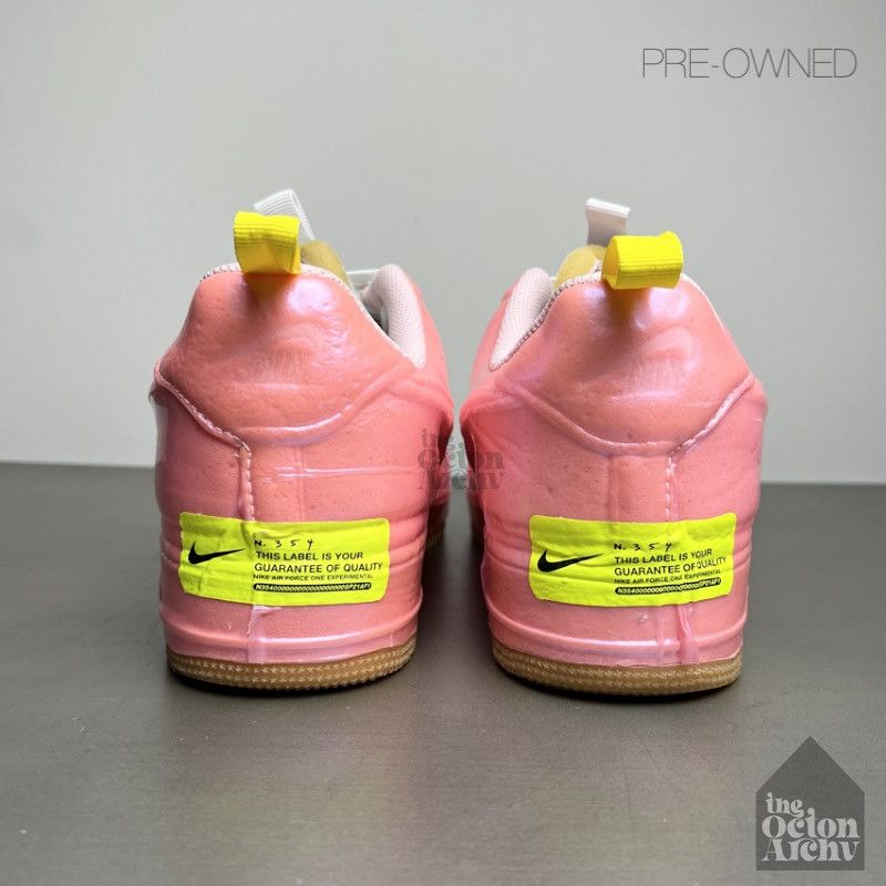 Nike Air Force 1 Low Experimental Racer Pink CV1754-600 Size US 11.5 / EU 44-45 - 4 Thumbnail