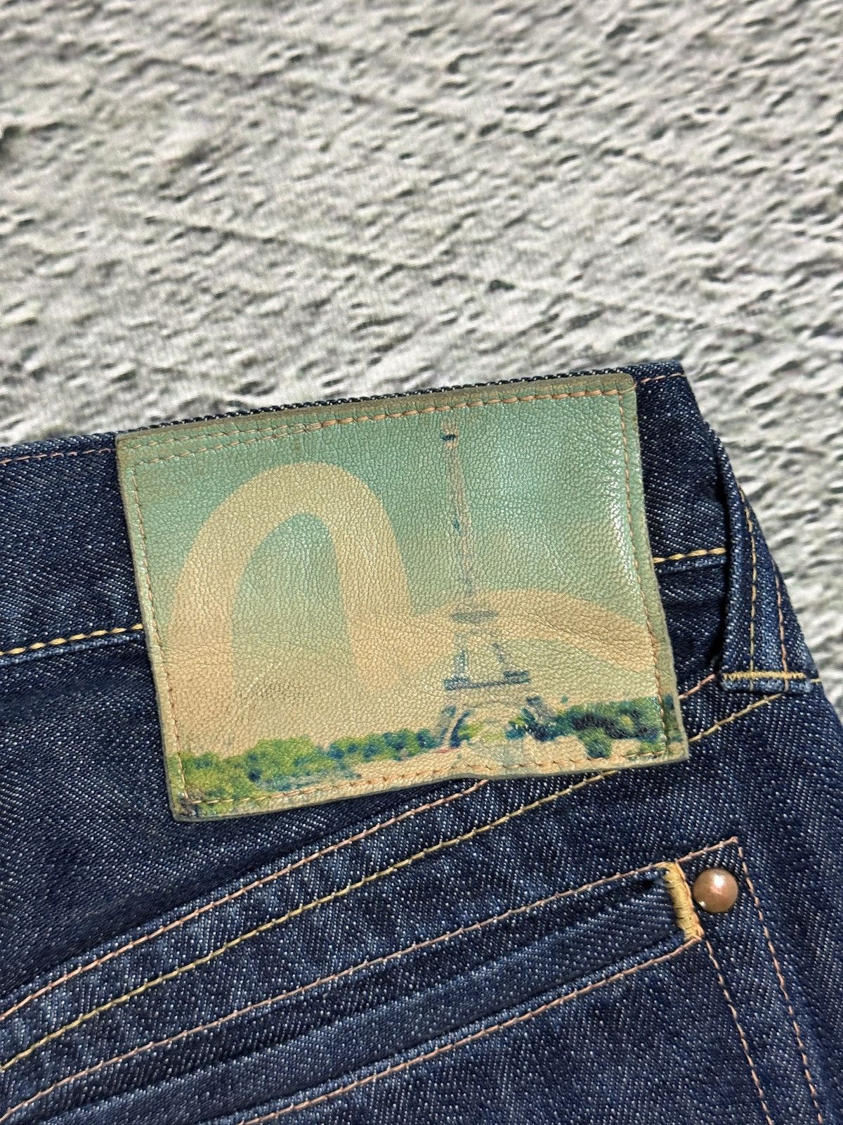 Evisu Evisu jeans daicock big logo Siotani Brothers denim Size US 34 / EU 50 - 3 Thumbnail