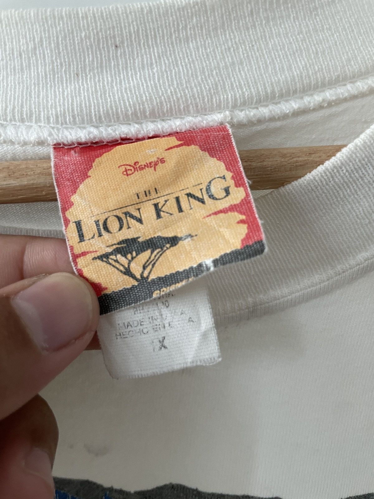 Disney × Vintage Vintage The Lion King Disney T-Shirt Size US XL / EU 56 / 4 - 9 Thumbnail