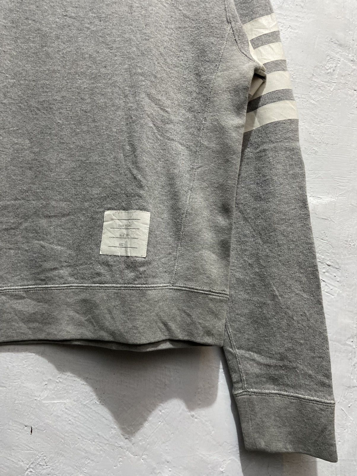 Thom Browne Thom Browne Classic 4 - Bar Sweatshirt Size US S / EU 44-46 / 1 - 7 Thumbnail