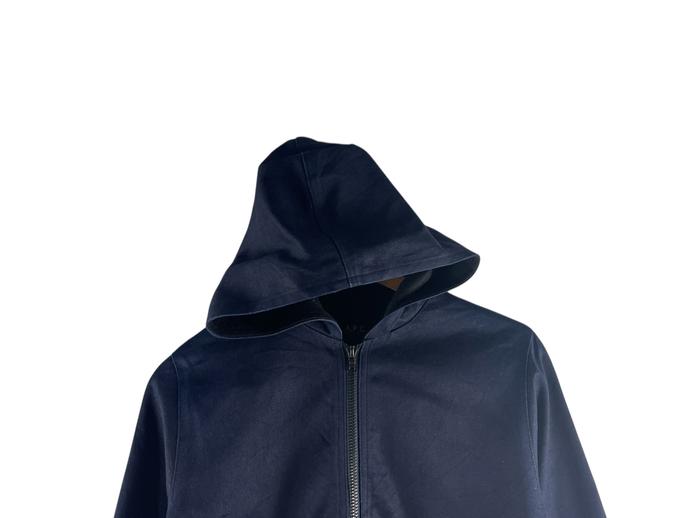 A.P.C. A.P.C. Archive Hooded Zip Jacket — Made in Japan, Minimalist Size S / US 4 / IT 40 - 8 Thumbnail