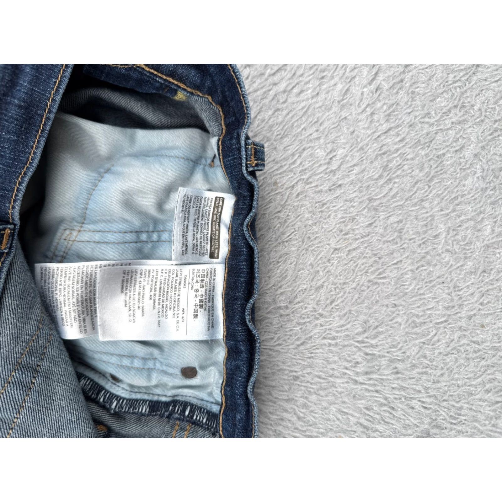 Levi's Levi's 541 Jeans Blue Denim 31x28 Regular Men Cotton Blend Button Fly 5-Pocket Design Vintage No Long Size US 31 - 7 Thumbnail