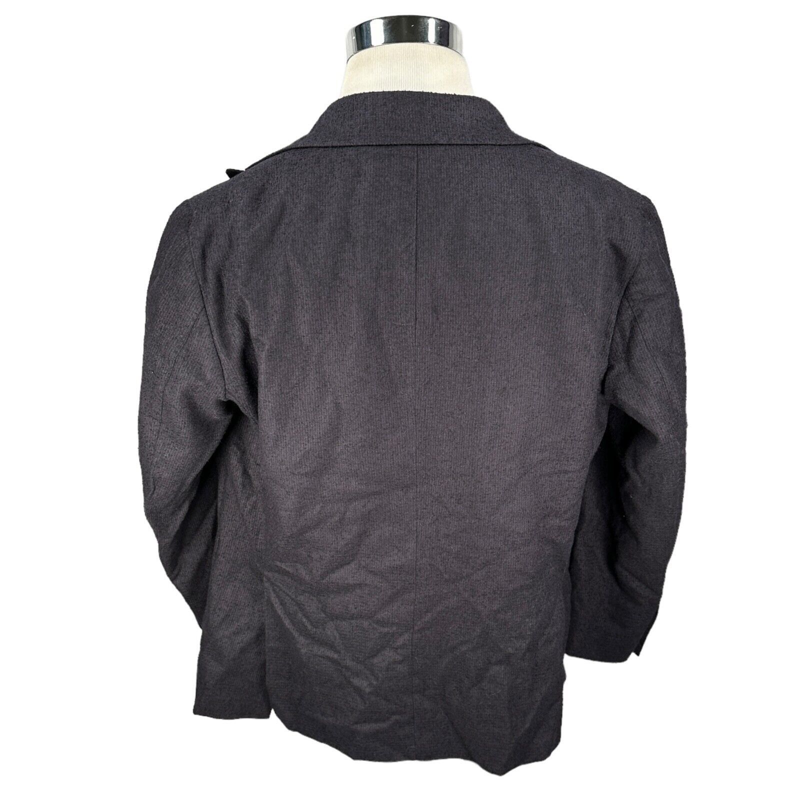 Suitsupply Suitsupply Blazer Jacket Men 42S Weave Wool Double Breasted Size 42S - 5 Thumbnail