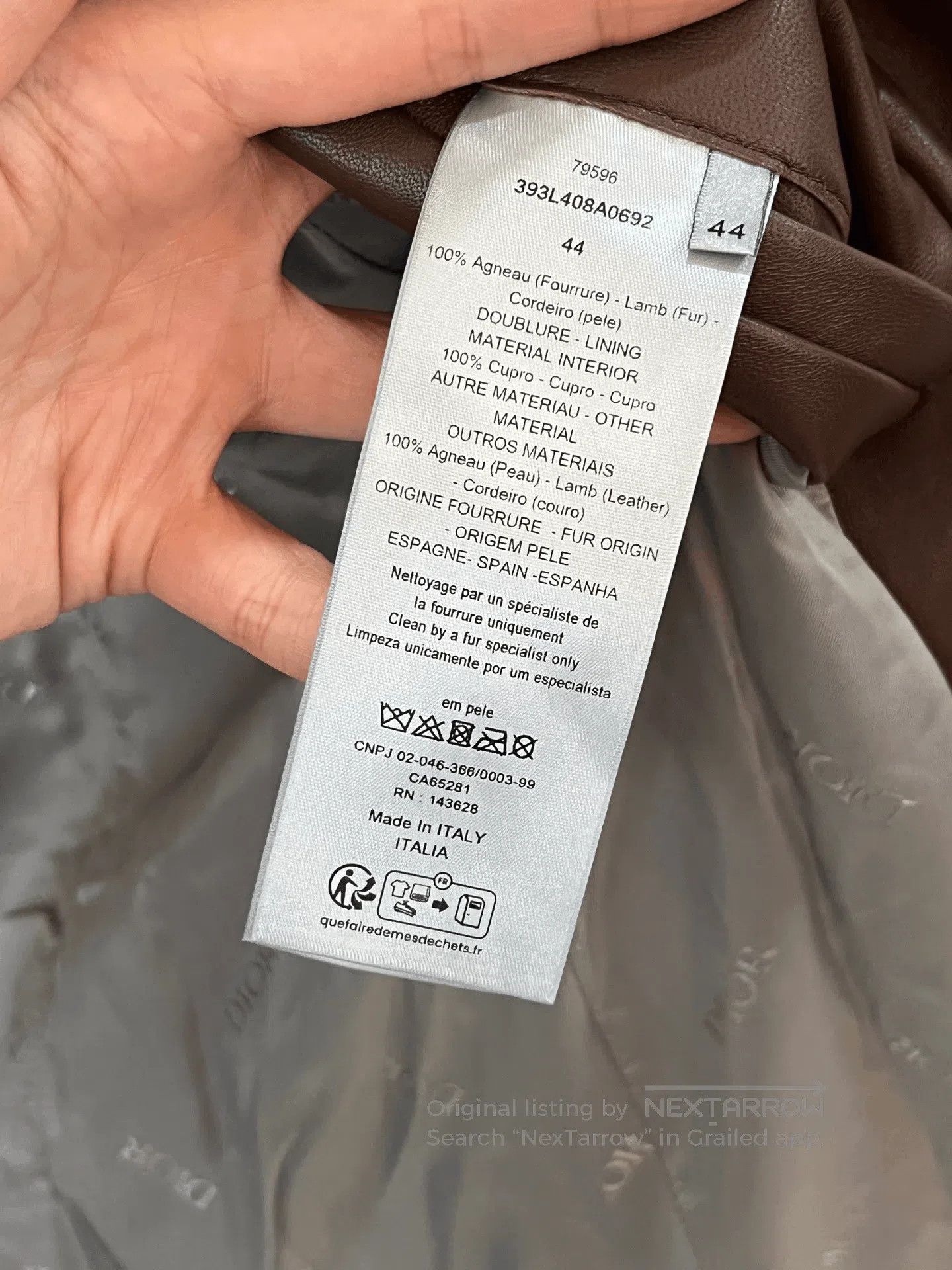 Dior Dior Top Fur Leather Coat. Size US S / EU 44-46 / 1 - 8 Thumbnail