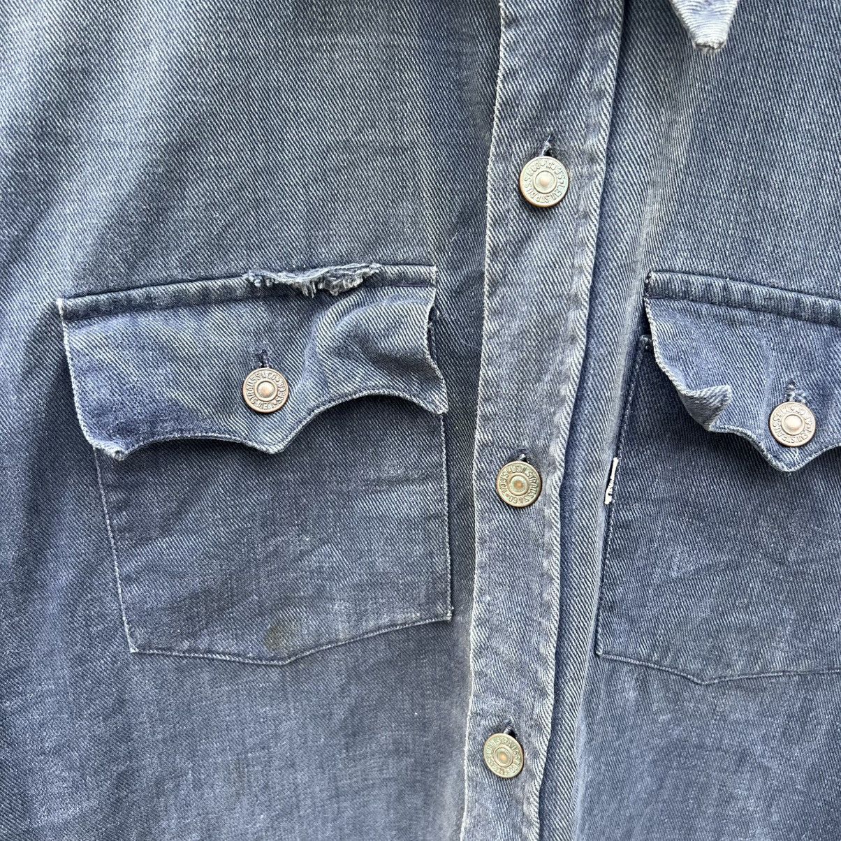 Levi's “VINTAGE” DISTRESS LEVI’S SHIRT JACKET Size US L / EU 52-54 / 3 - 9 Thumbnail