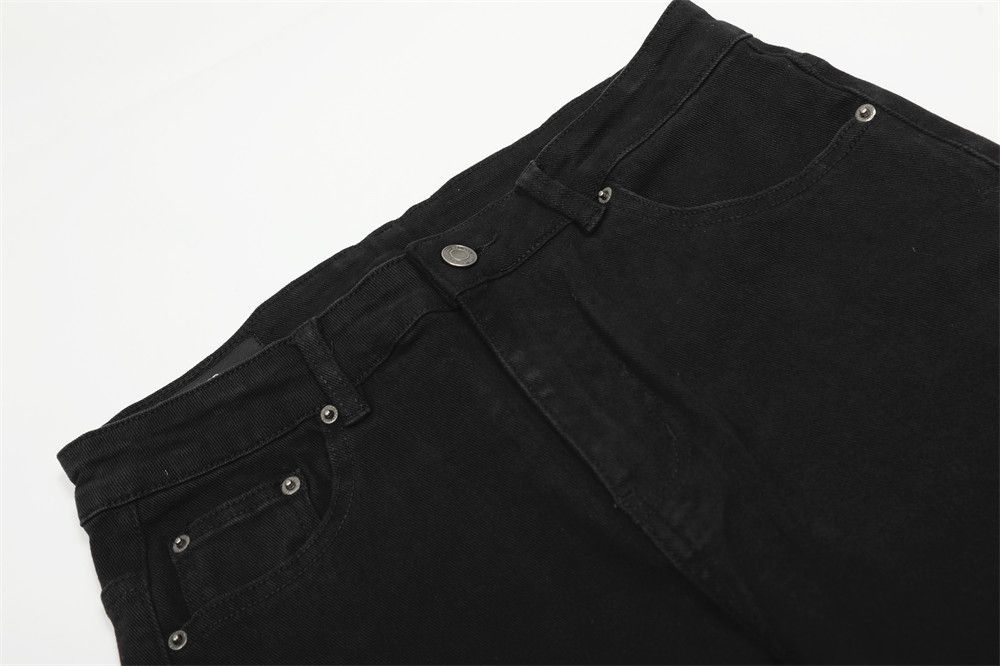 Jean American high street men's hippie retro simple casual jeans Size US 32 / EU 48 - 3 Thumbnail