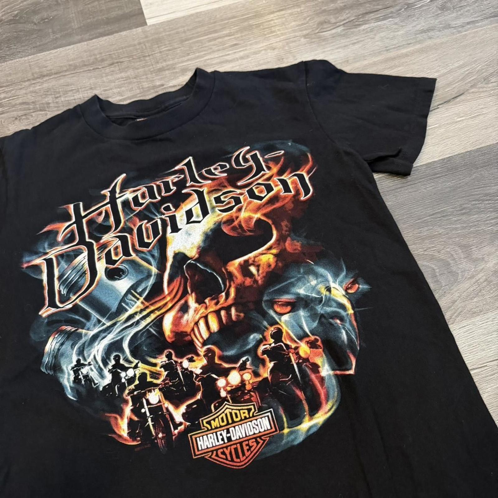 Harley Davidson vintage Harley Davidson Hollywood California t shirt 2011 S Size US S / EU 44-46 / 1 - 1 Thumbnail