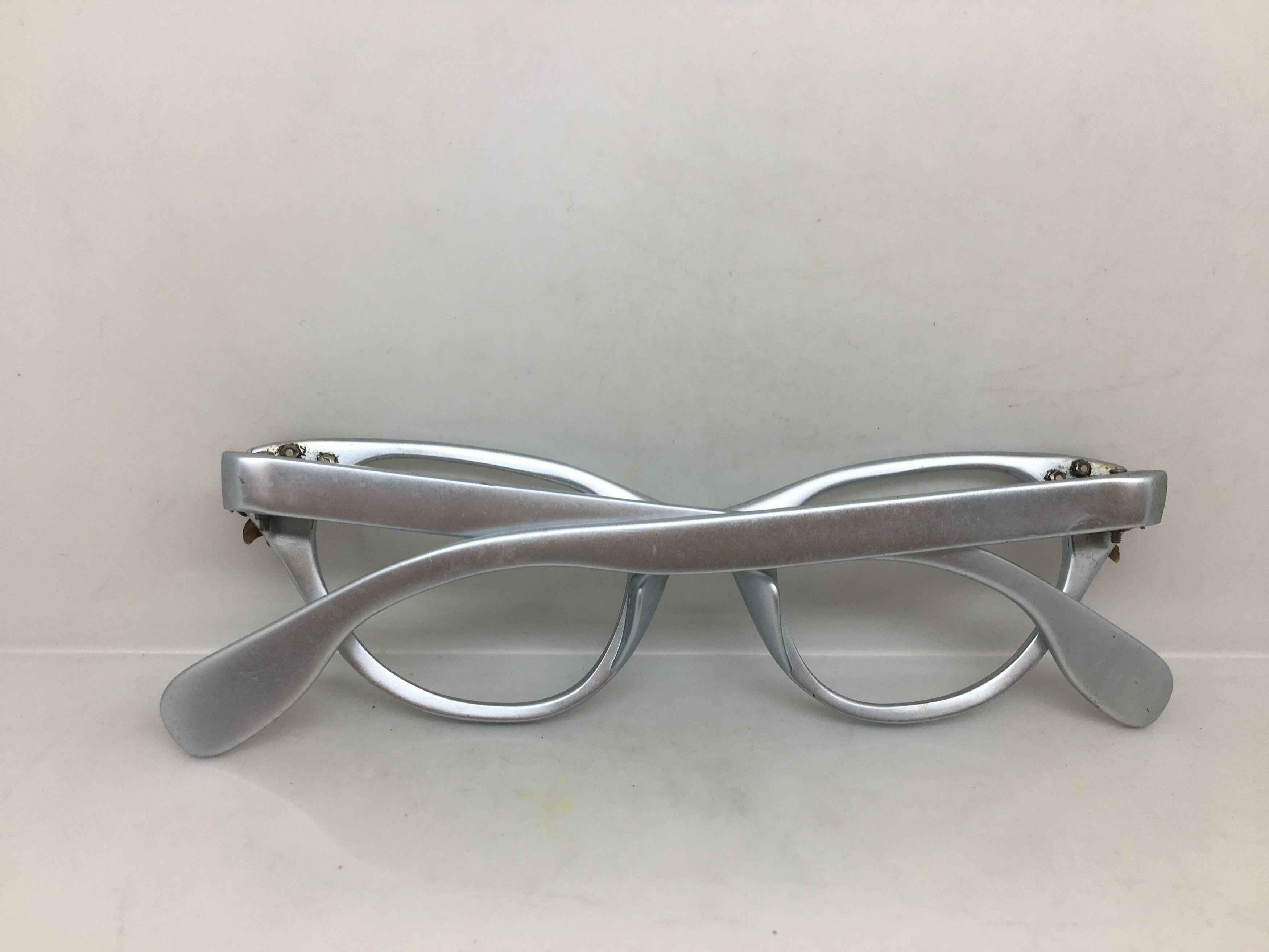 Vintage Vintage 50 AluminiumTura Cateye Diva Girls Eyeglasses Size ONE SIZE - 9 Thumbnail