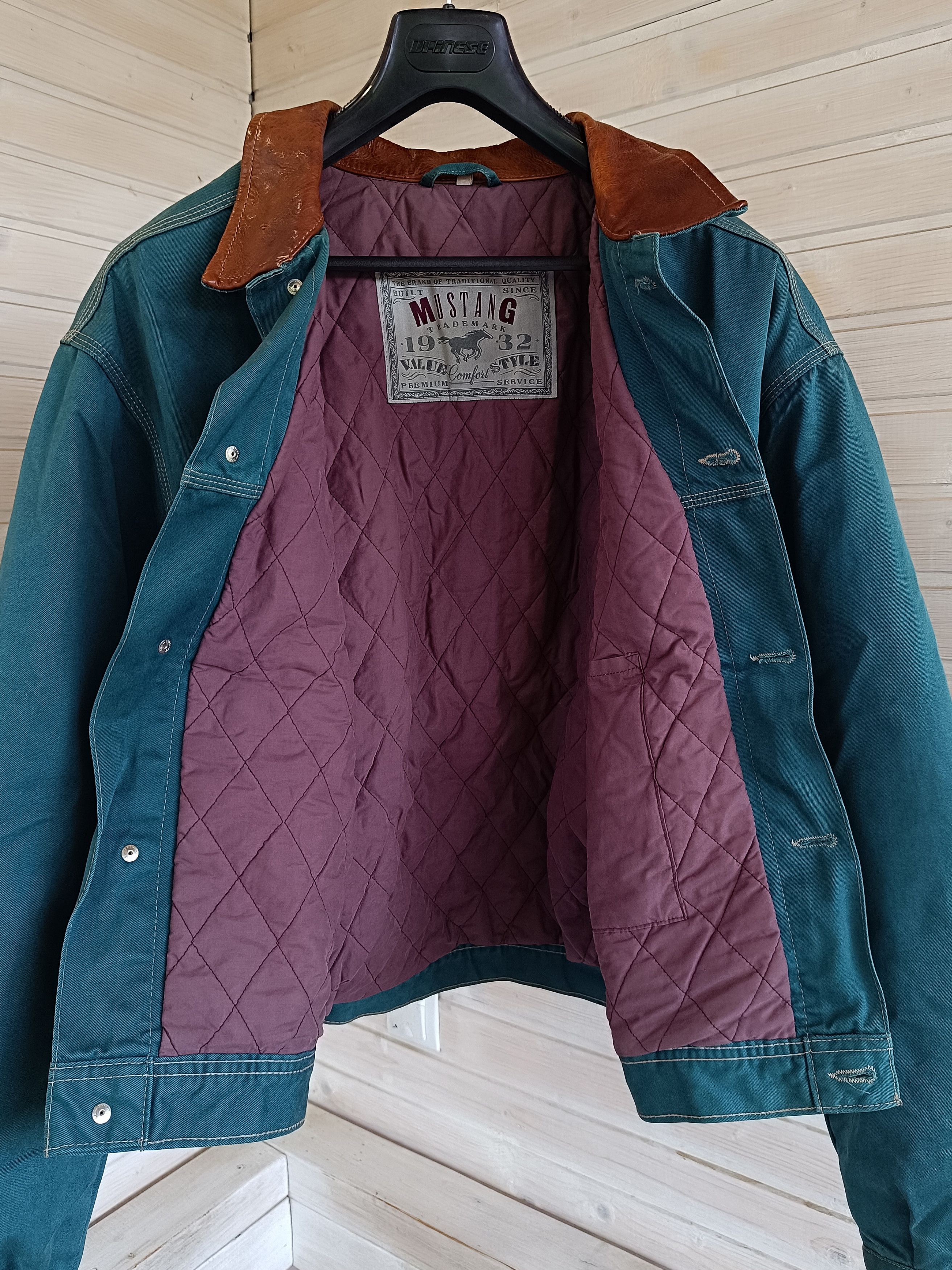 Mustang × Vintage Vintage green bomber jacket Mustang XL Size Size US XL / EU 56 / 4 - 6 Thumbnail