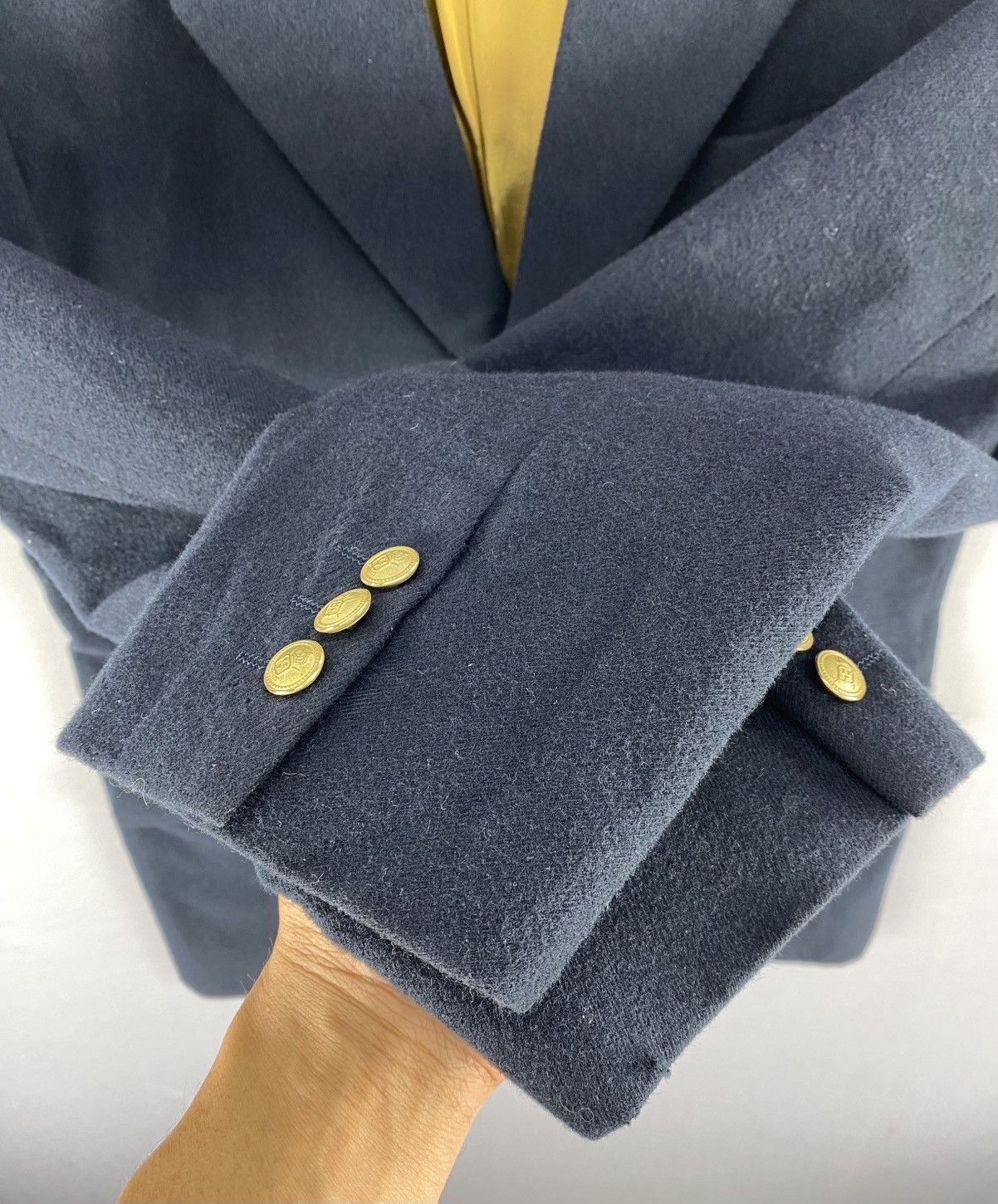 Japanese Brand Vintage Yohji Yamamoto Wool Coat Jacket Size US M / EU 48-50 / 2 - 9 Thumbnail