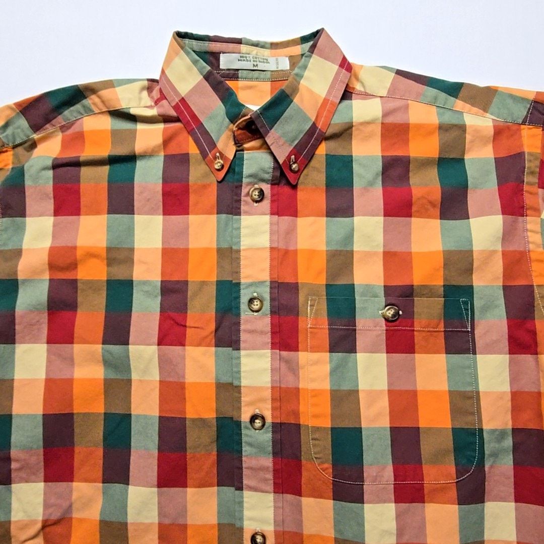 Orvis Orvis Plaid Button Down Shirt Checkered M Dress Shirt Size US M / EU 48-50 / 2 - 3 Thumbnail