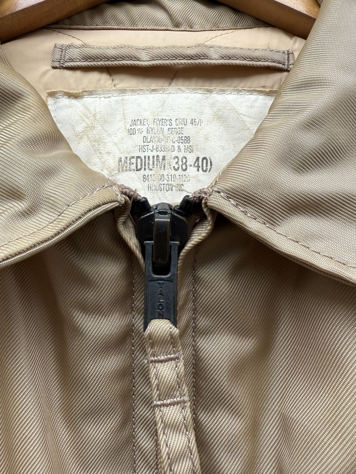 Buzz Rickson's US Military Pilot HOUSTON INC CWU-45/P Flight Jacket USAF Size US M / EU 48-50 / 2 - 9 Thumbnail
