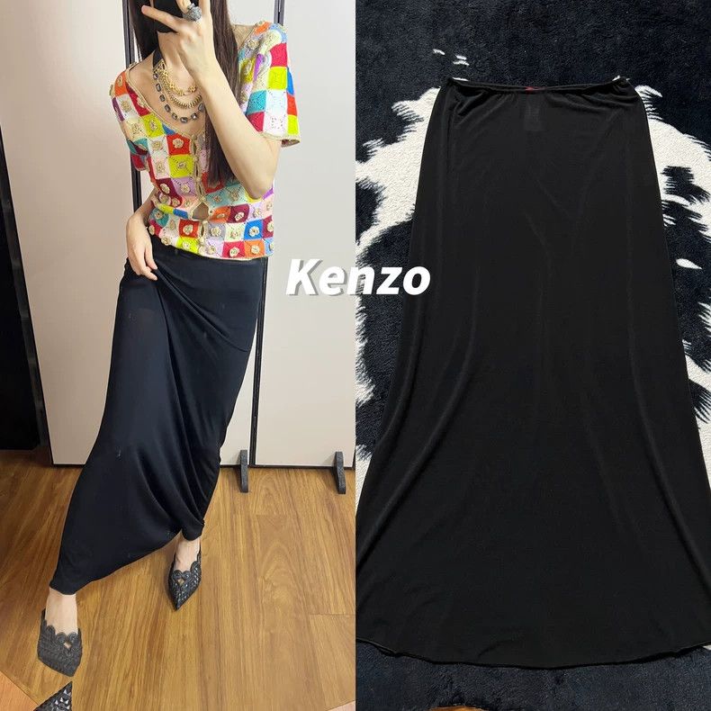 Kenzo KENZO Ultra Low-Rise Seemingly Skirt But Actually Pants Size 24" / US 00 / IT 34 - 1 Thumbnail