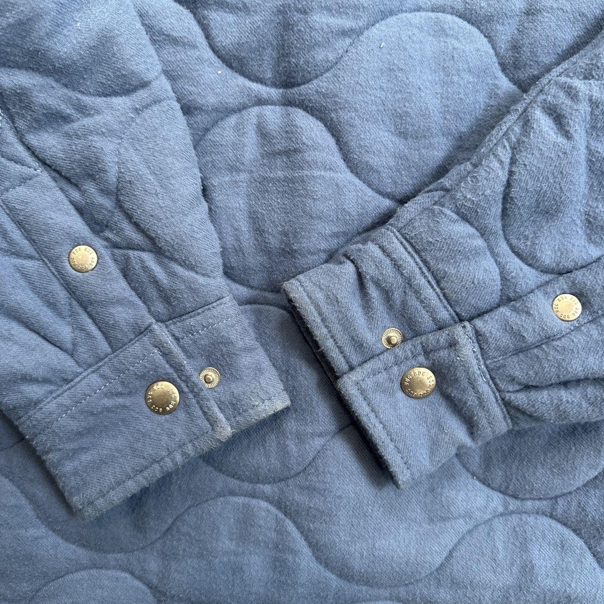 Bdg BDG blue quilted jacket with hood Size US S / EU 44-46 / 1 - 5 Thumbnail