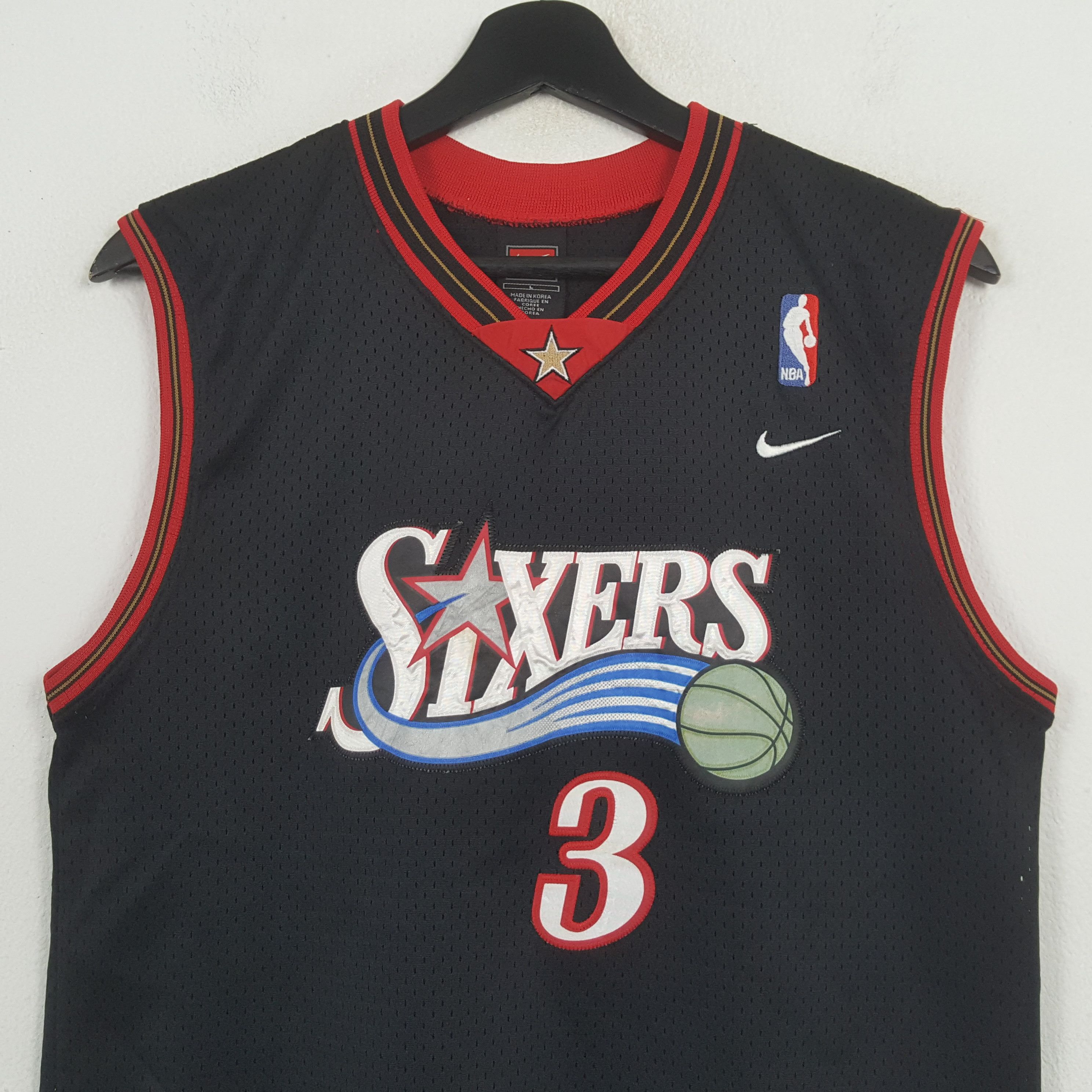 Nike NBA Sixers 3 Basketball Nike Sportswear Tshirt RR17 Size US S / EU 44-46 / 1 - 2 Thumbnail