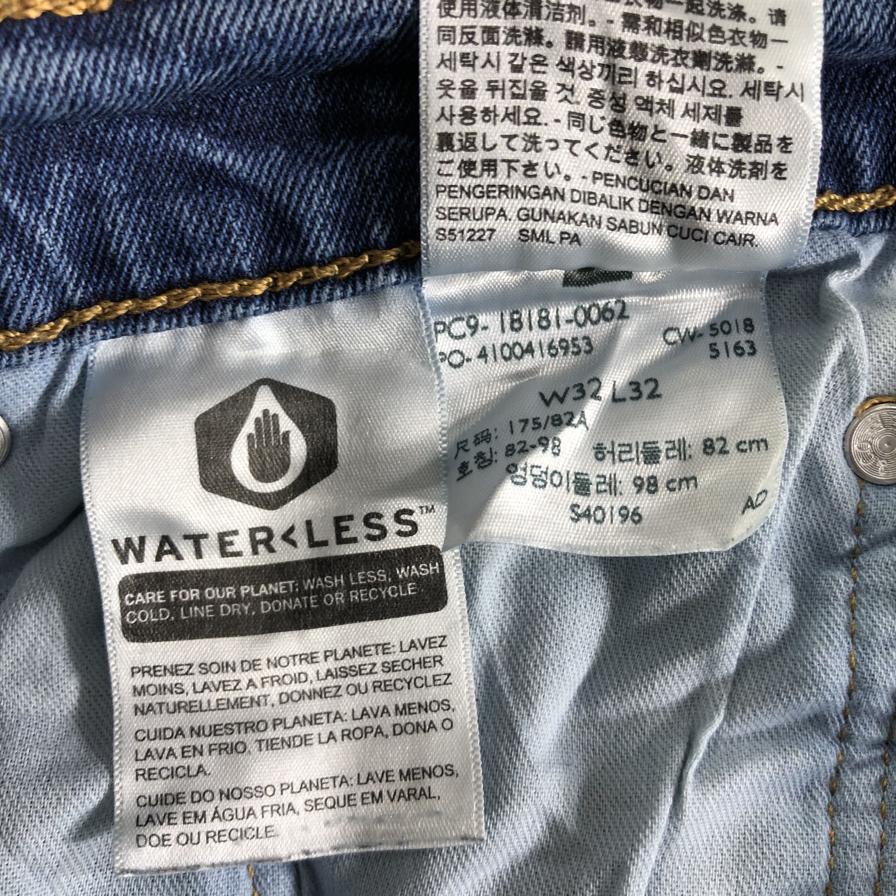 Levi's Vintage Blue Wash Levis 541 Jeans-J4340 Size US 32 / EU 48 - 12 Thumbnail