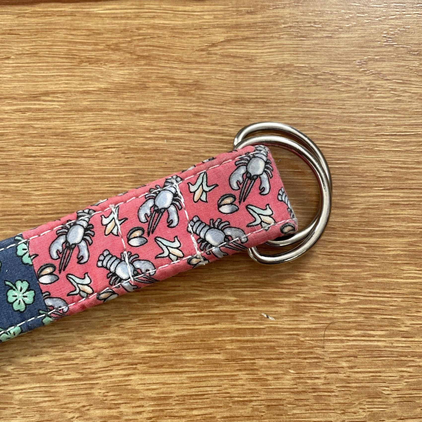 Vineyard Vines Vineyard Vines Double Loop Belt Ladies Patchwork Multicolor 34.5” Shells Fish Lobster Style S Womens Size ONE SIZE - 5 Thumbnail