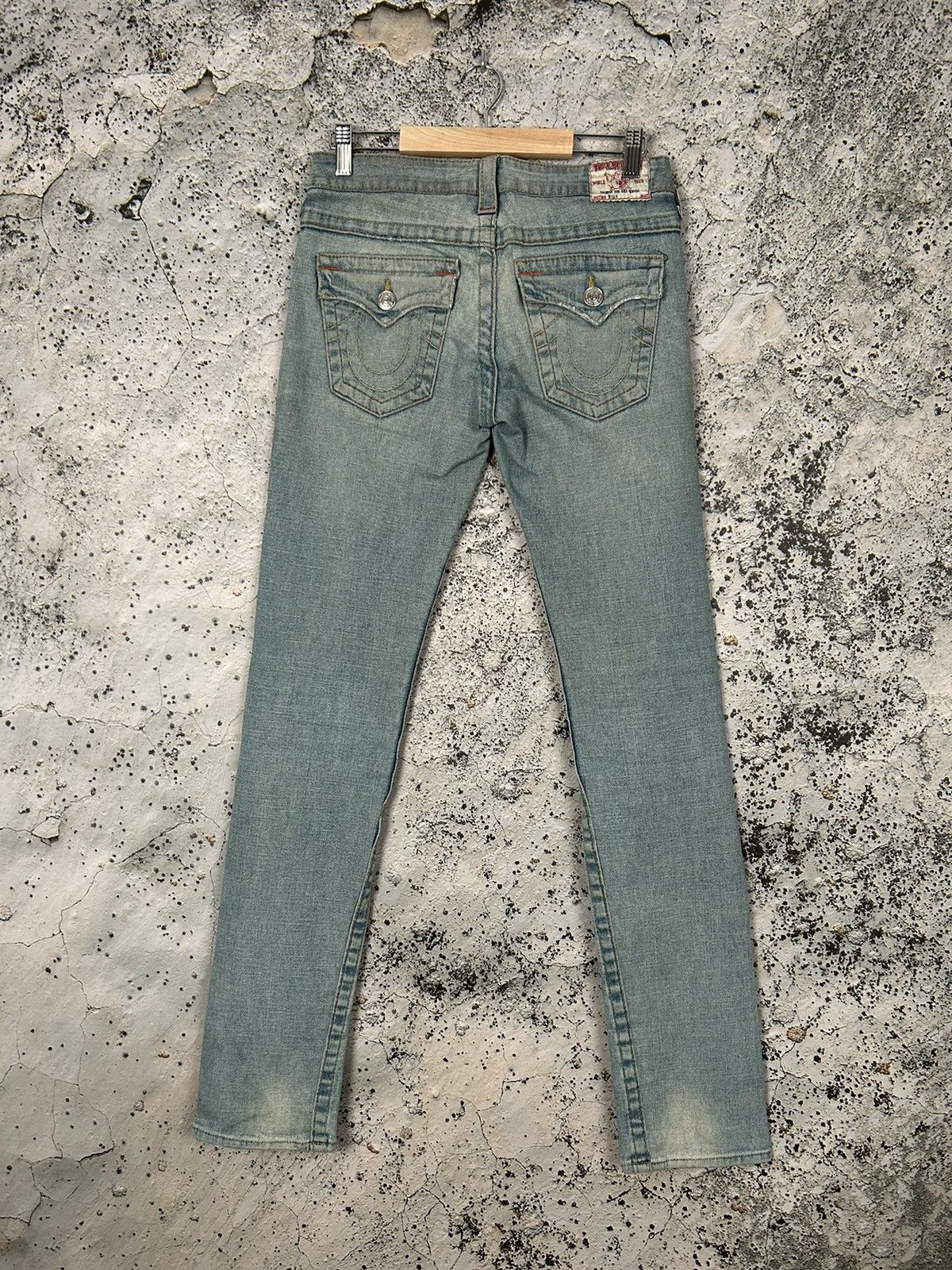 True Religion Vintage True Religion Made In USA Jeans Denim Y2K Punk Hype Size US 28 / EU 44 - 1 Thumbnail