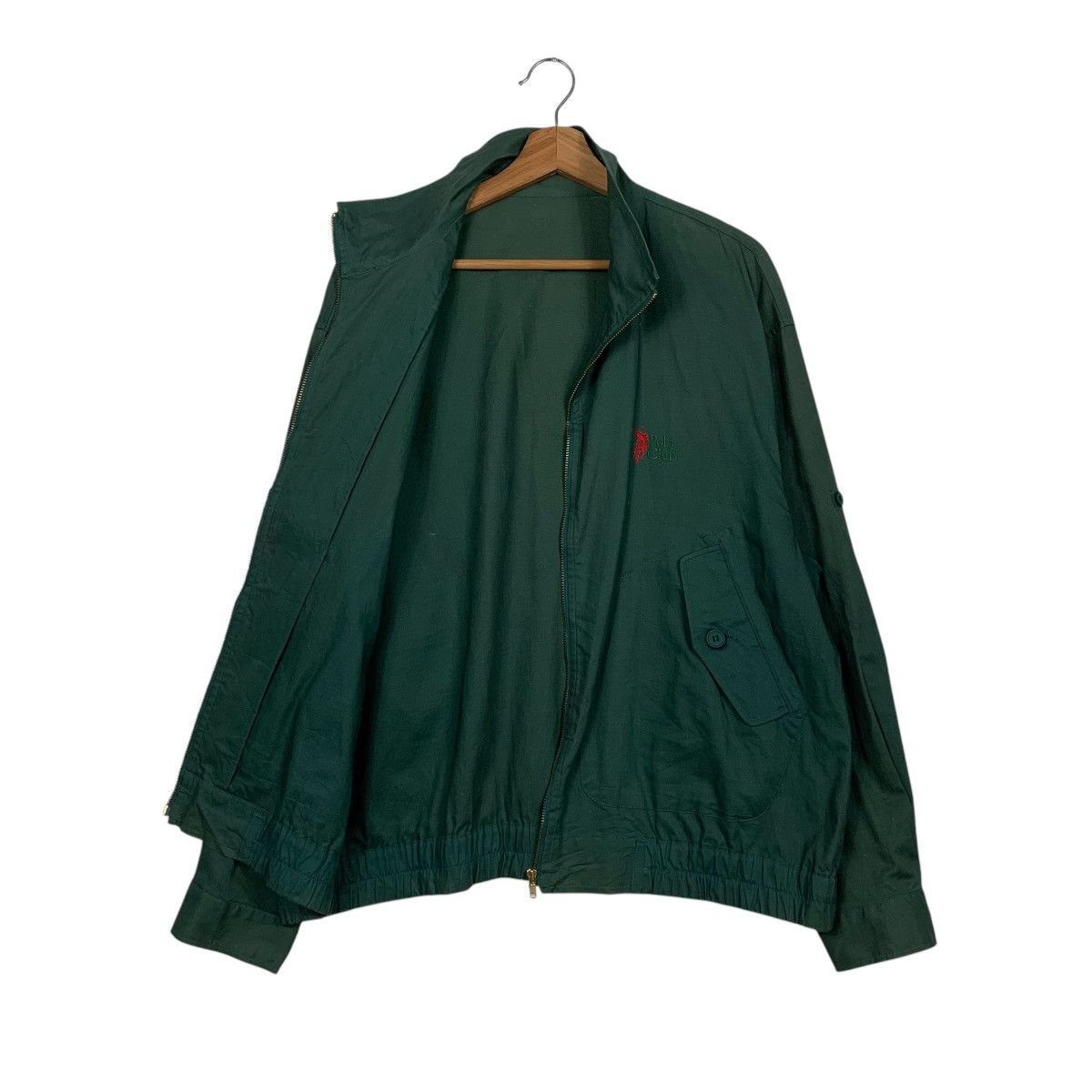 Beverly Hills Polo Club Vintage Polo Club Green Bomber Jacket Size US L / EU 52-54 / 3 - 9 Thumbnail