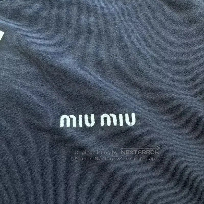 Miu Miu Miu Miu Blue Wool Women's Sweater . Size M / US 6-8 / IT 42-44 - 4 Thumbnail