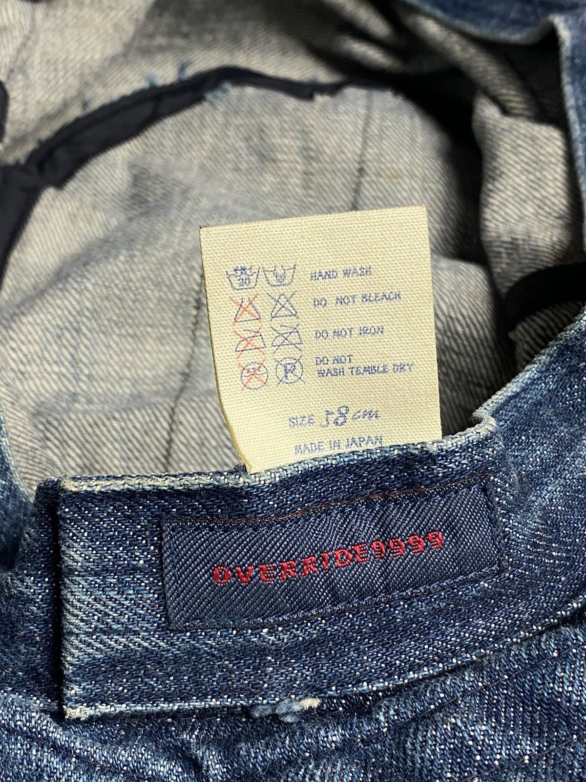 Japanese Brand Override9999 Japan Patchworks Denim Farmers Field Hat Size ONE SIZE - 6 Thumbnail