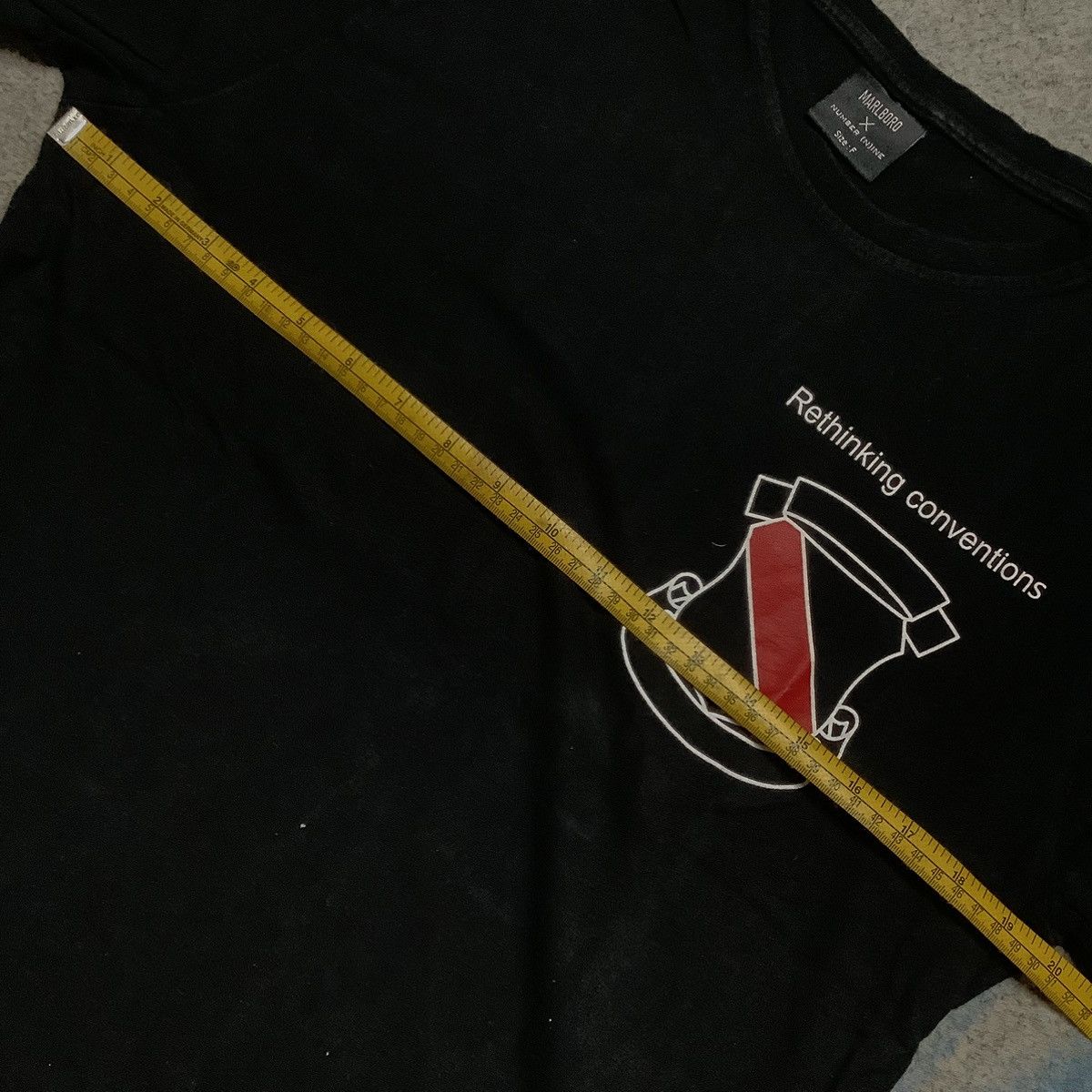 Marlboro × Number (N)ine Marlboro x Number Nine Logo Box Tee Size US M / EU 48-50 / 2 - 8 Thumbnail