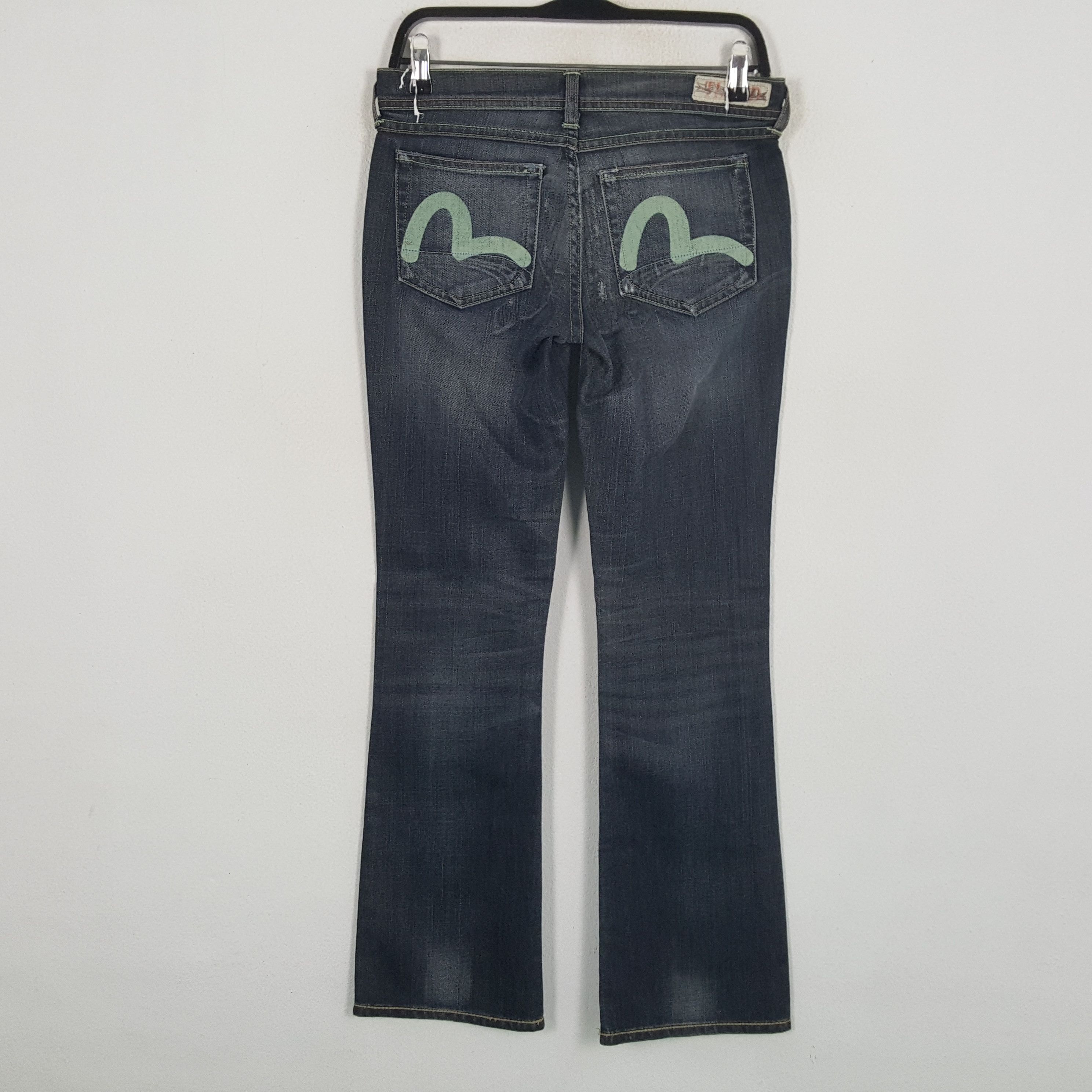 Evisu × Puma × Vintage EVISU x PUMA Japanese Brand Streetwear Custom Daicock Jeans Size 30" / US 8 / IT 44 - 4 Thumbnail