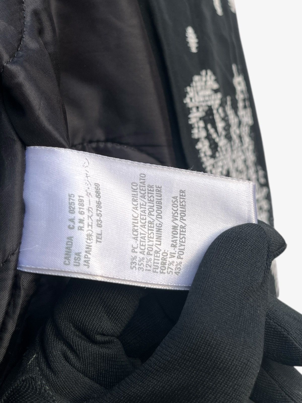 Escada Escada Sport Black Snowflake Embroidery Coat Made in Romania Size M / US 6-8 / IT 42-44 - 11 Thumbnail