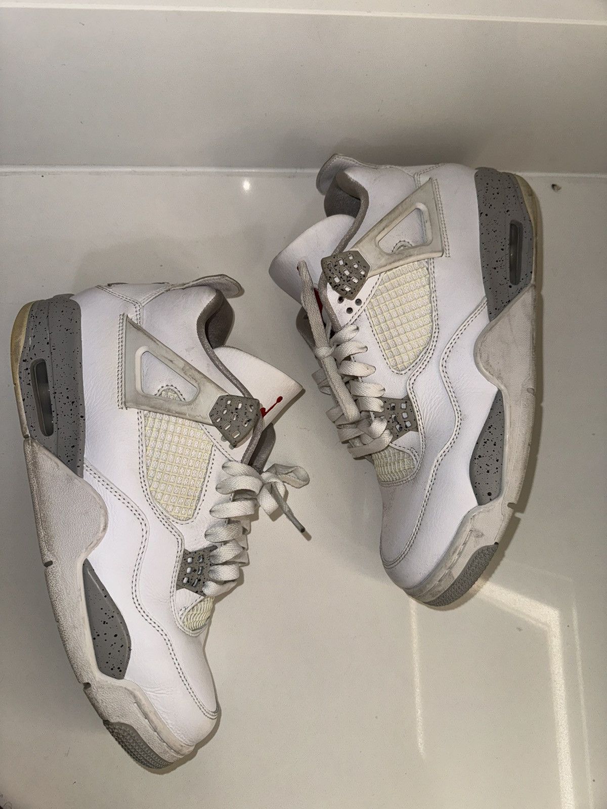 Jordan Brand Jordan 4s White Oreo Size US 9.5 / EU 42-43 - 4 Thumbnail