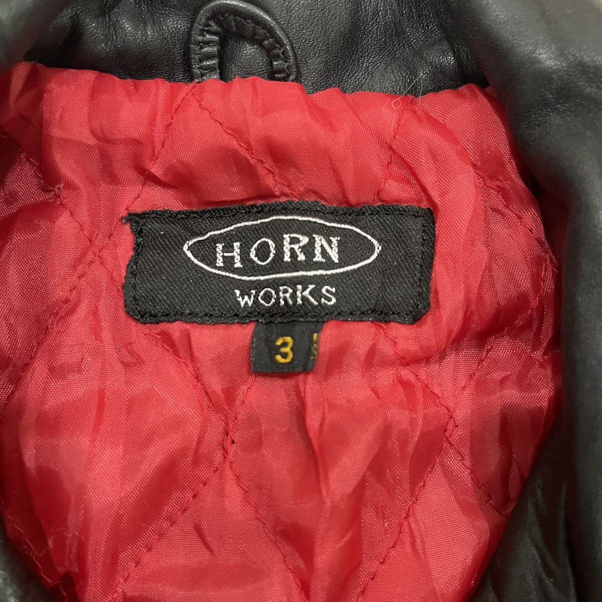 Genuine Leather × Vintage Horn Work Genuine Leather Punk Motorcycle Bikers Jacket Size M / US 6-8 / IT 42-44 - 14 Thumbnail