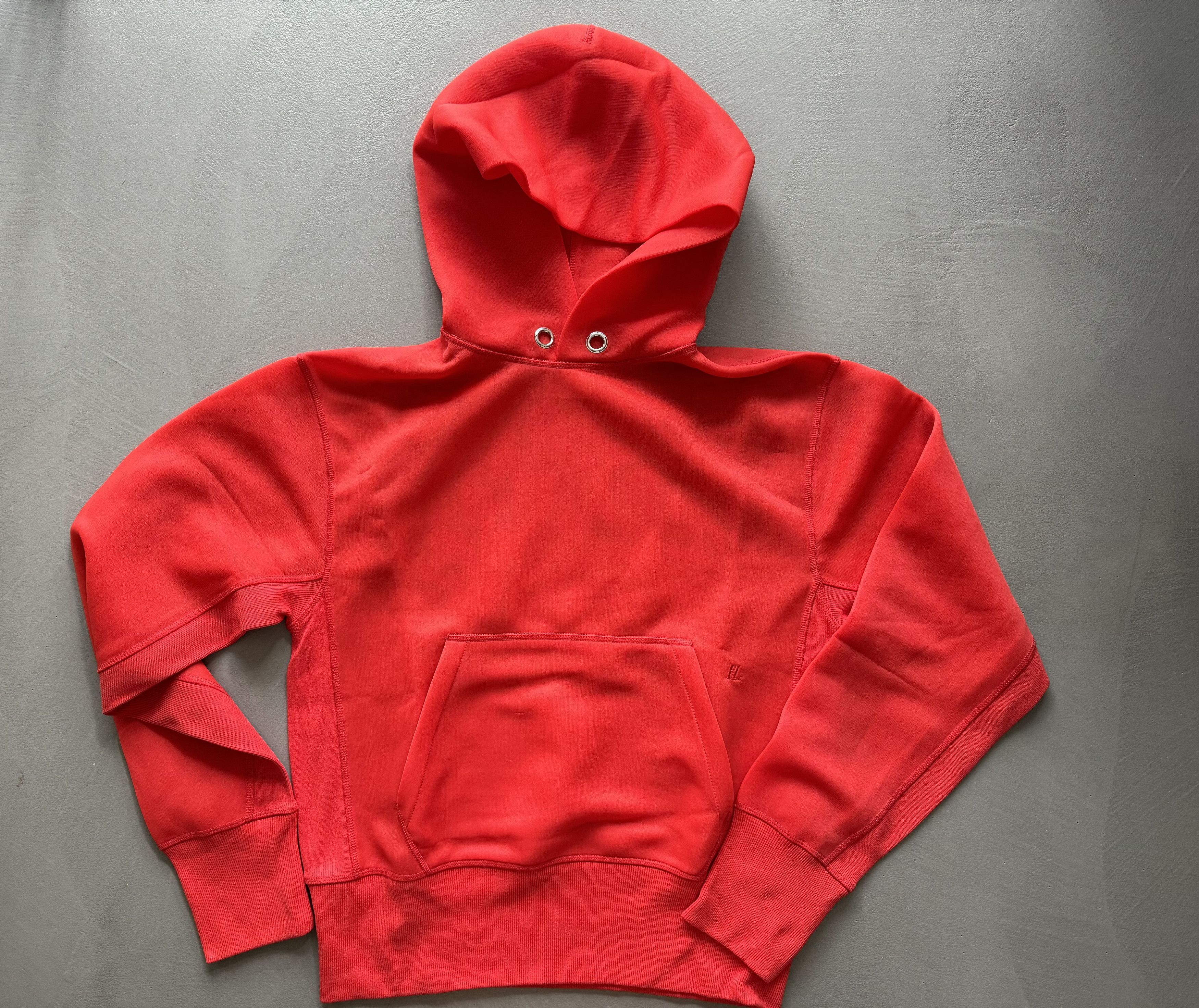 Helmut Lang Helmut Lang Standard Monogram Hoodie, Transparent, Unisex Size US M / EU 48-50 / 2 - 2 Thumbnail