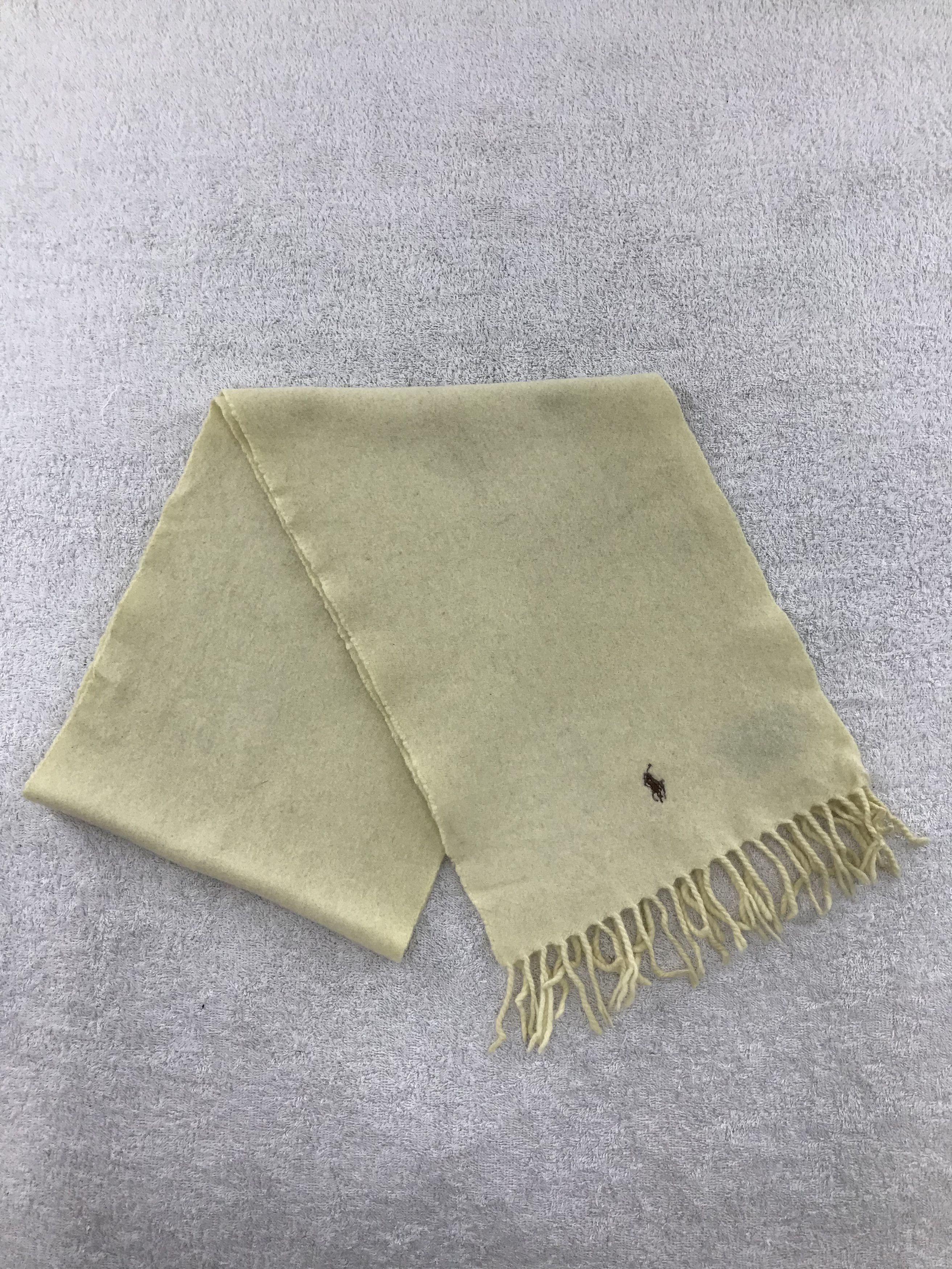 Ralph Lauren × Vintage Ralph Lauren Scarf / Muffler / Neckwear - WW981 Size ONE SIZE - 1 Thumbnail