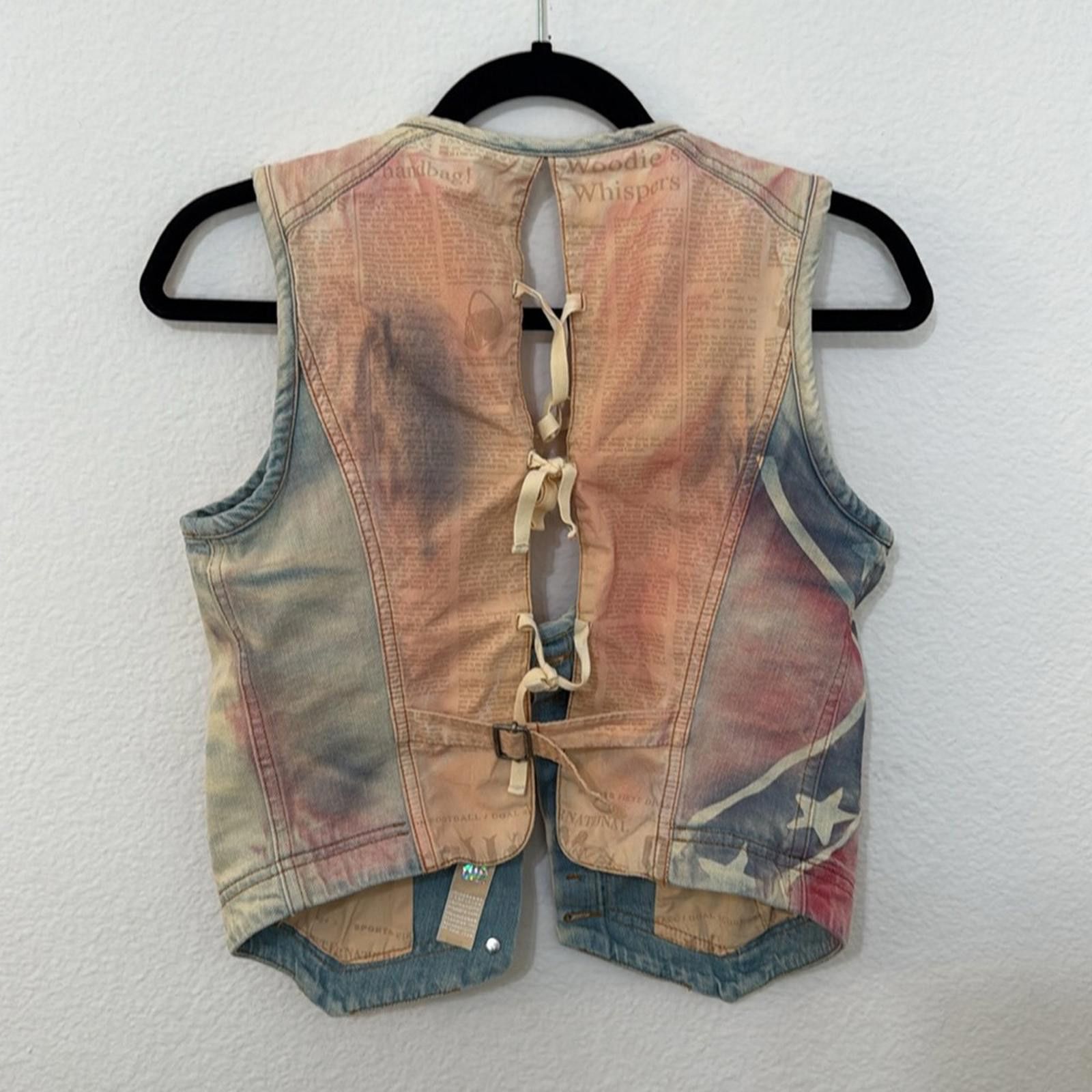 Other Authentic & ARCHIVAL rare Galliano vest app sz 8 US Size ONE SIZE - 2 Thumbnail