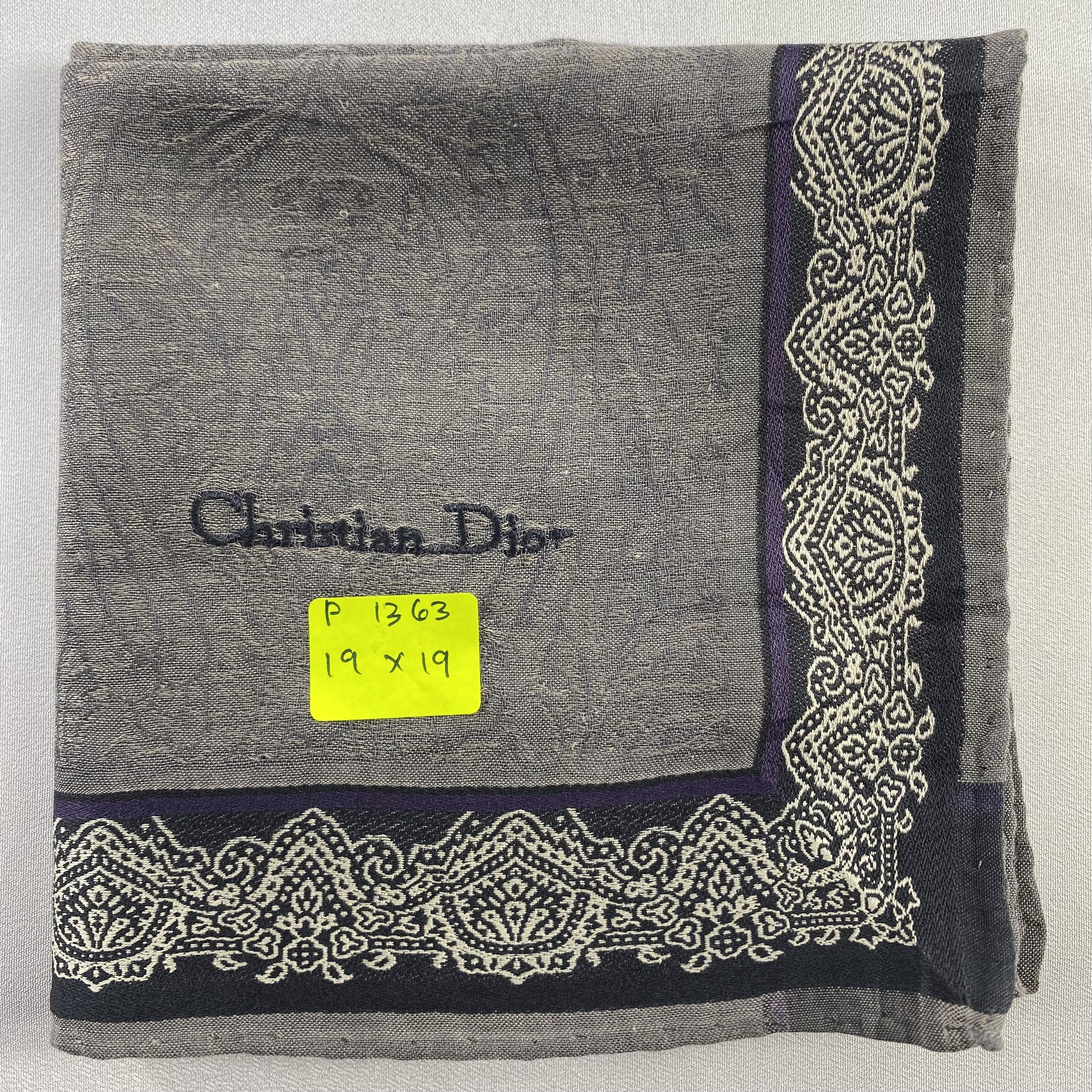 Vintage Christian Dior Monsieur Bandana/ Handkerchief-1363 Size ONE SIZE - 5 Thumbnail