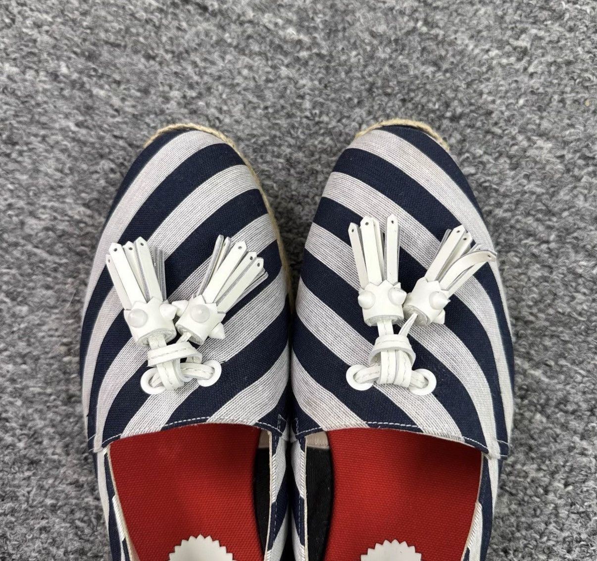 Christian Louboutin Christian Louboutin Striped Espadrilles K12 Size US 9 / IT 39 - 3 Thumbnail