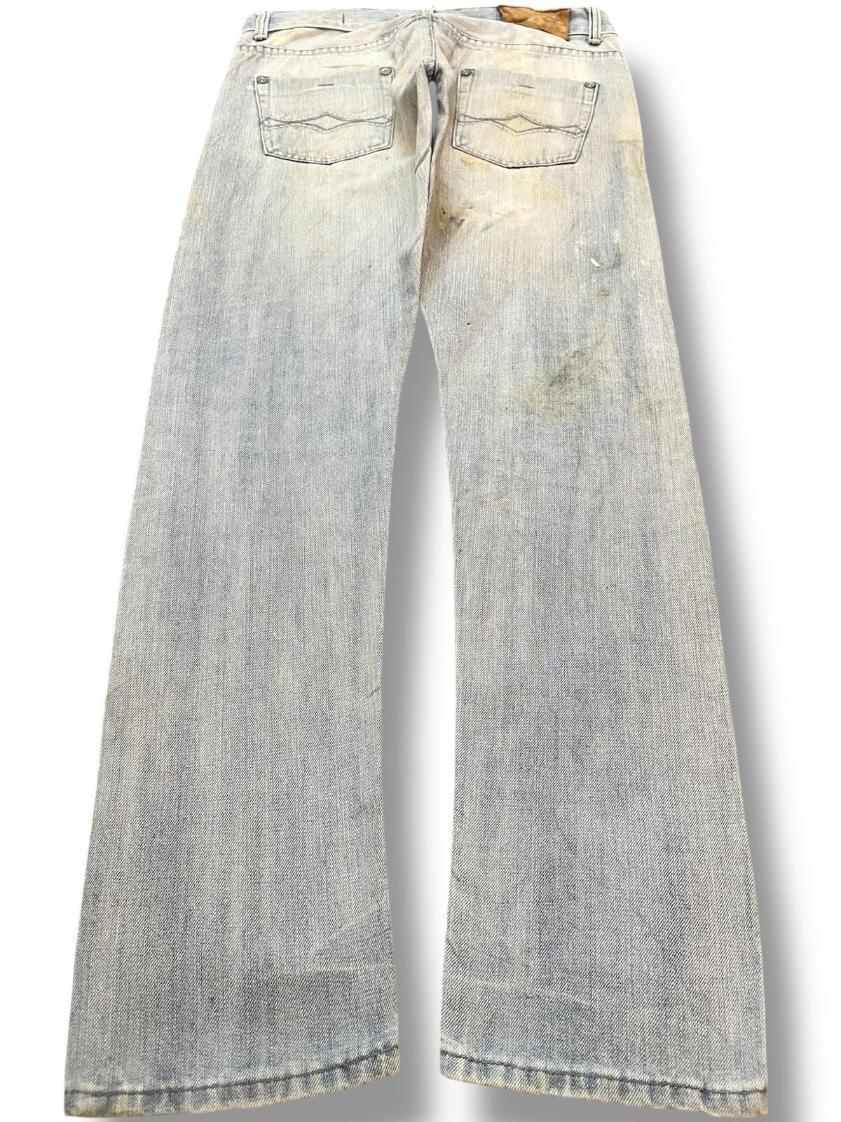 Rebel8 Vintage Rebel Faded Grunge Slim Fit Denim Size US 32 / EU 48 - 5 Thumbnail