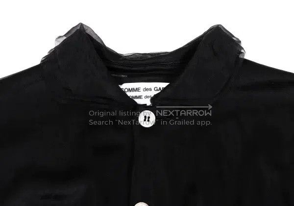 Comme des Garcons Comme Des Garcons Black vintage lace-edged blouse Size S / US 4 / IT 40 - 6 Thumbnail