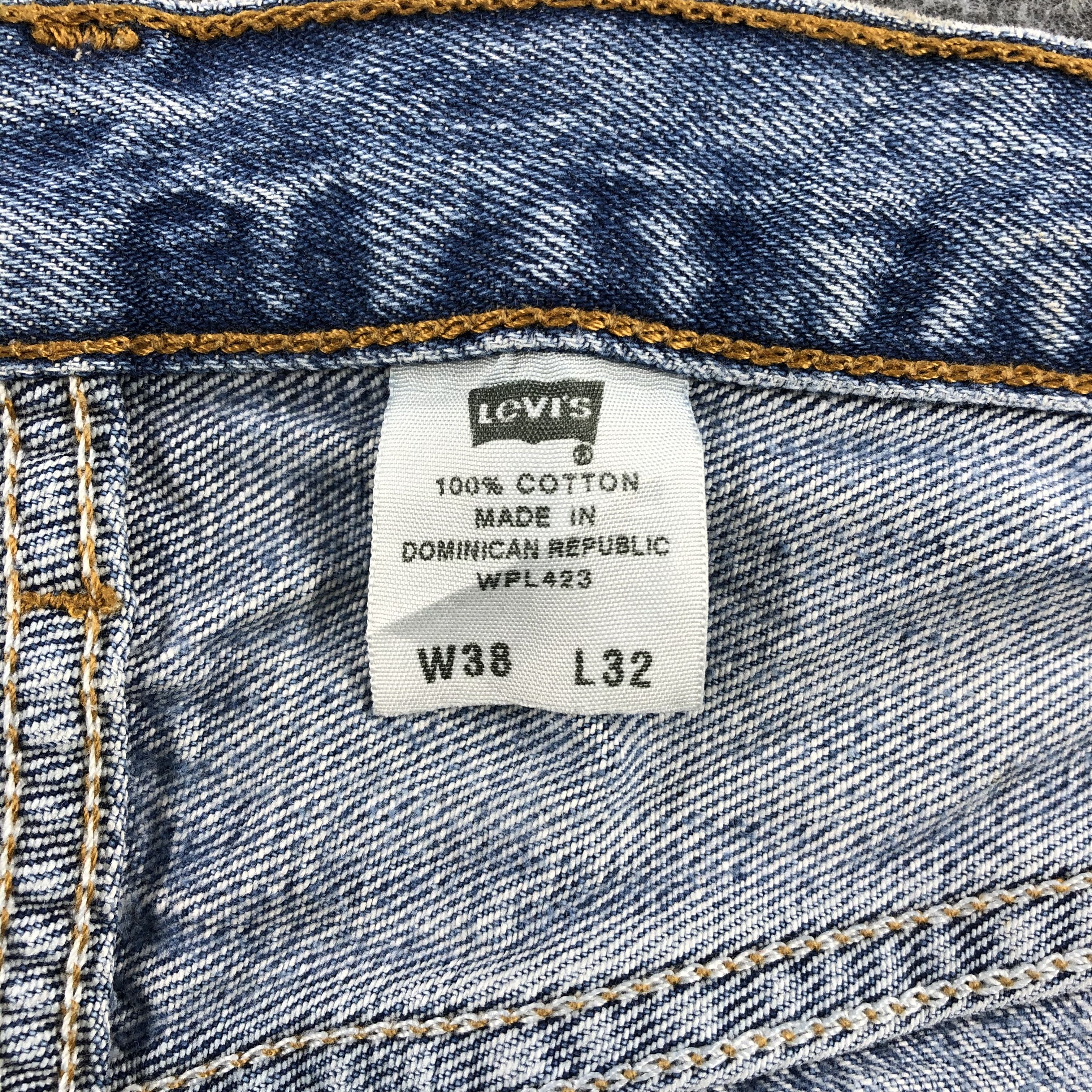 Levi's × Vintage Vintage 90s Distress Levis 501 Jeans-JM1142 Size US 37 - 13 Thumbnail