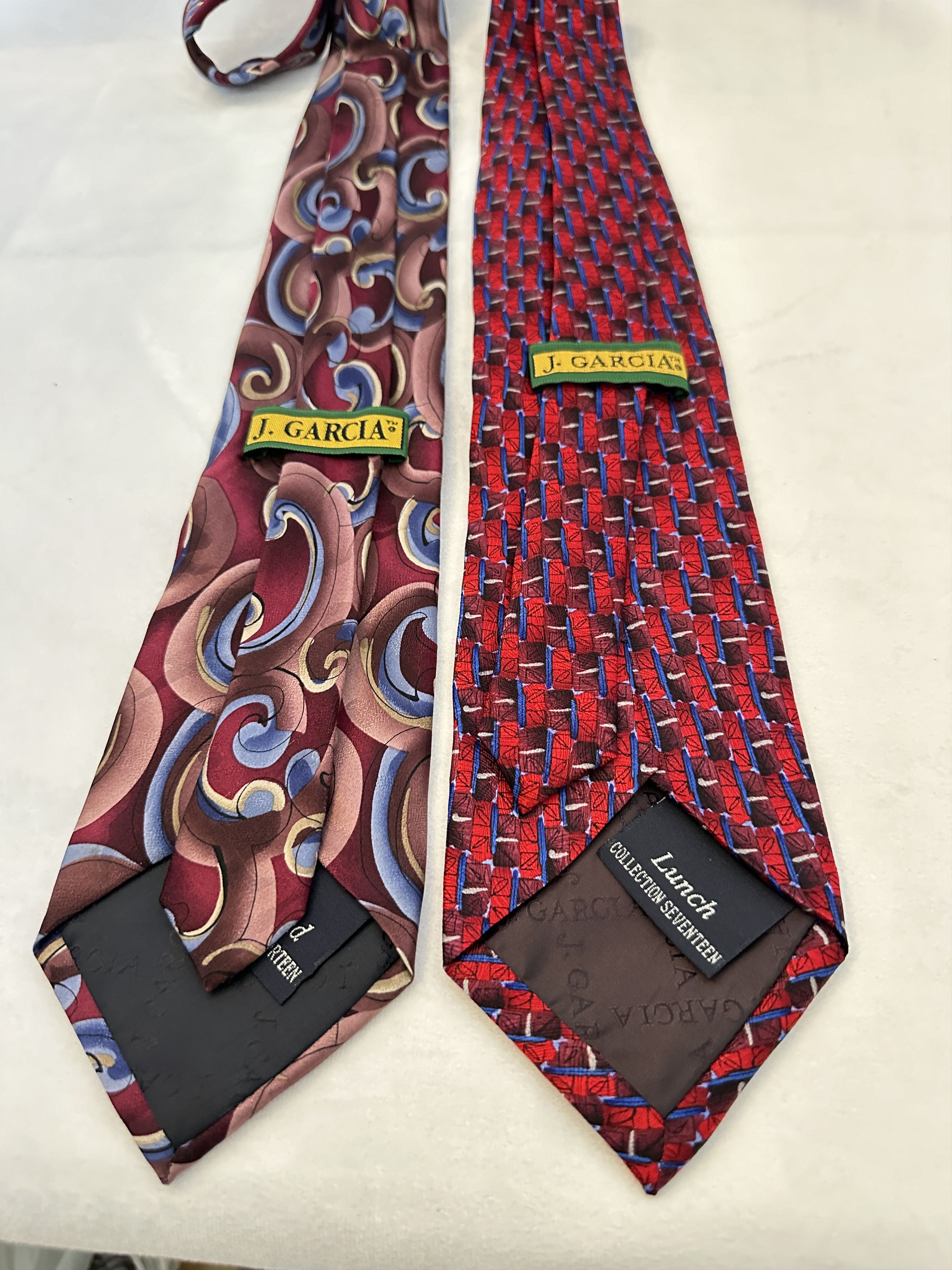 Other Jerry Garcia Vintage 100% Silk Ties Size ONE SIZE - 2 Thumbnail