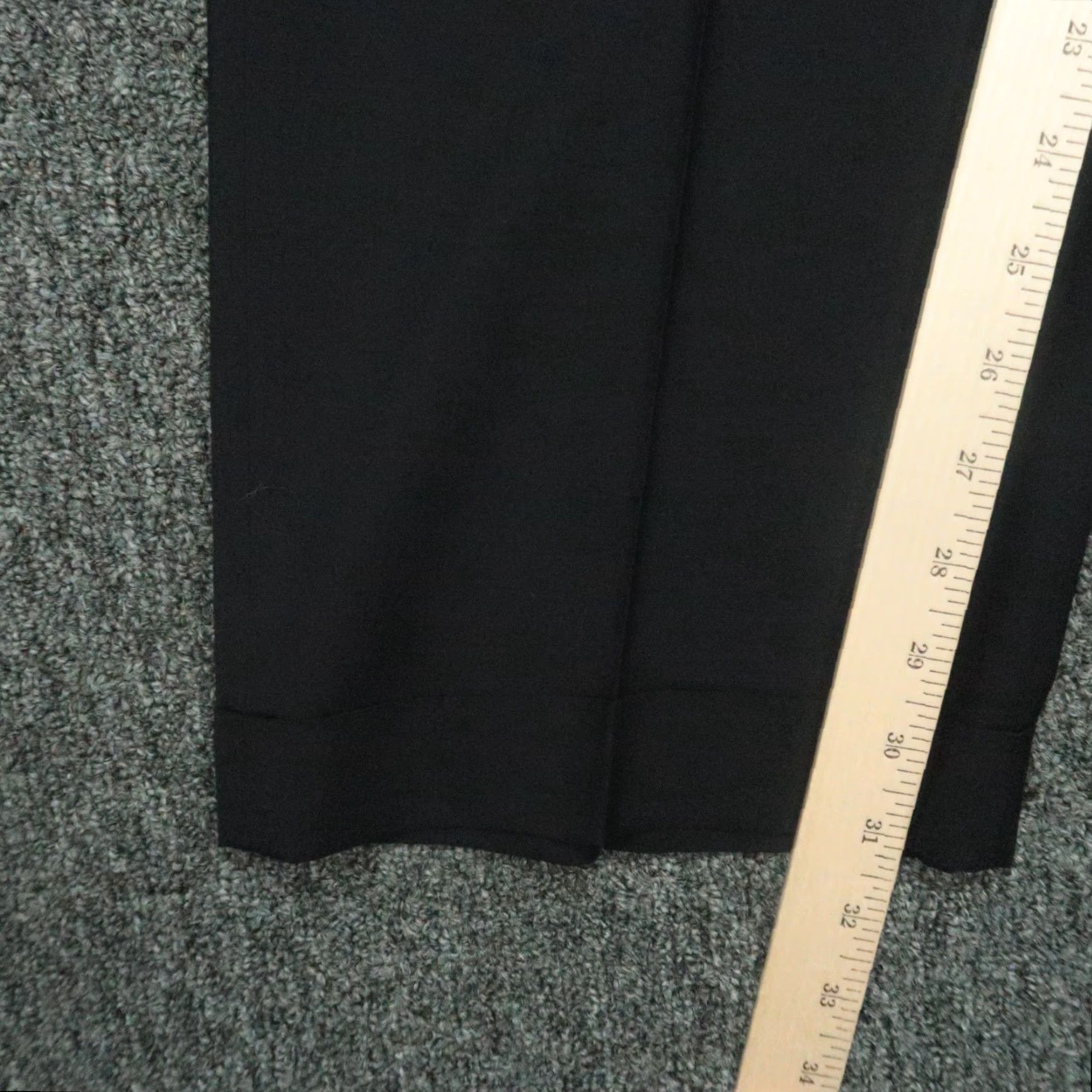 Brooks Brothers Brooks Brothers Pants Men 40x30 Black Wool 346 Pleated Straight Trousers Size US 40 / EU 56 - 6 Thumbnail