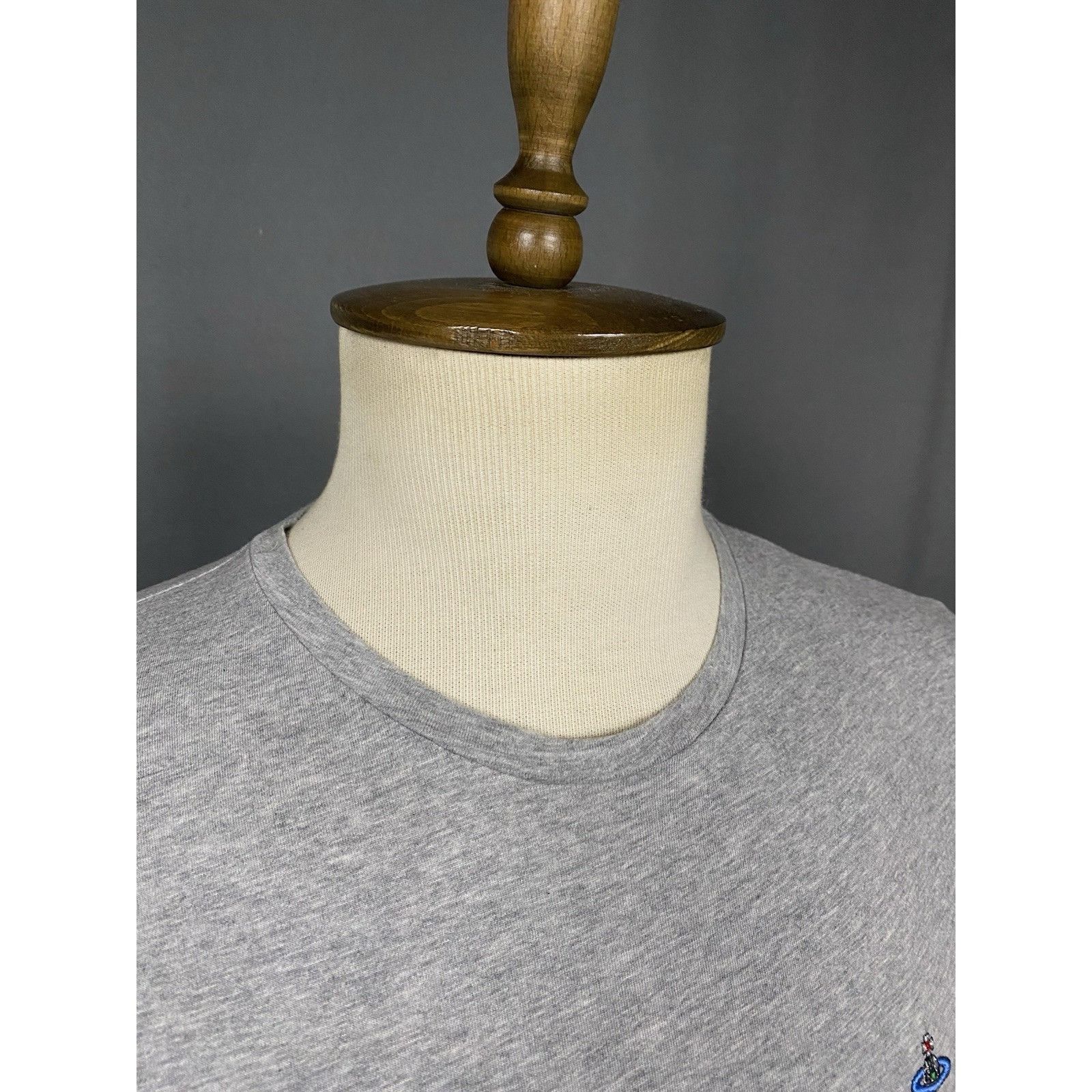 Vivienne Westwood Vivienne Westwood Small Logo Men's Gray T-Shirt Size L Size US L / EU 52-54 / 3 - 6 Thumbnail
