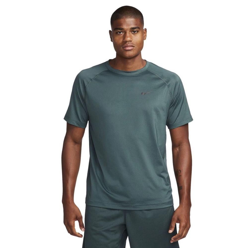 Nike Nike Ready Dri-FIT Short-Sleeve Fitness Top Deep Jungle Blac Size US L / EU 52-54 / 3 - 2 Thumbnail