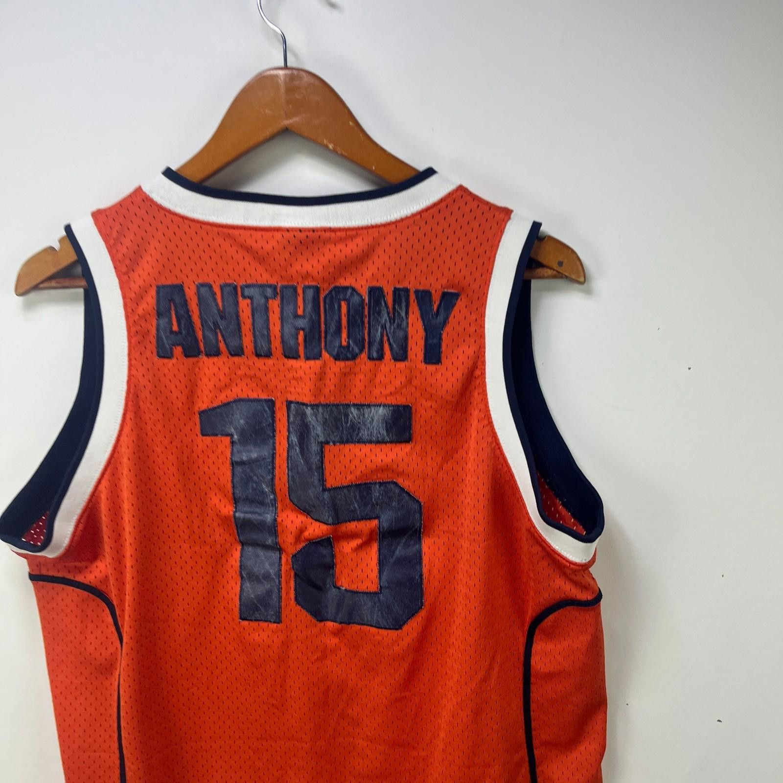 Nike Vintage Syracuse Orangemen Carmelo Anthony 15 Jersey M Size ONE SIZE - 7 Thumbnail