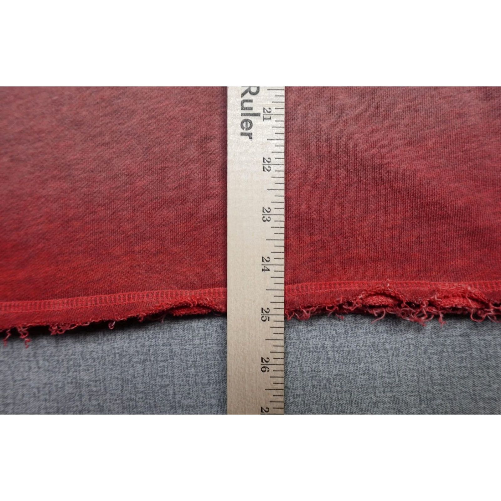 Harley Davidson Harley-Davidson Shirt Womens Small Red Embroidered Winged Motor Harley-Davidson Cycles Patch Long Sleeve Distressed Hem Crew Neck Shirt Size S / US 4 / IT 40 - 7 Thumbnail