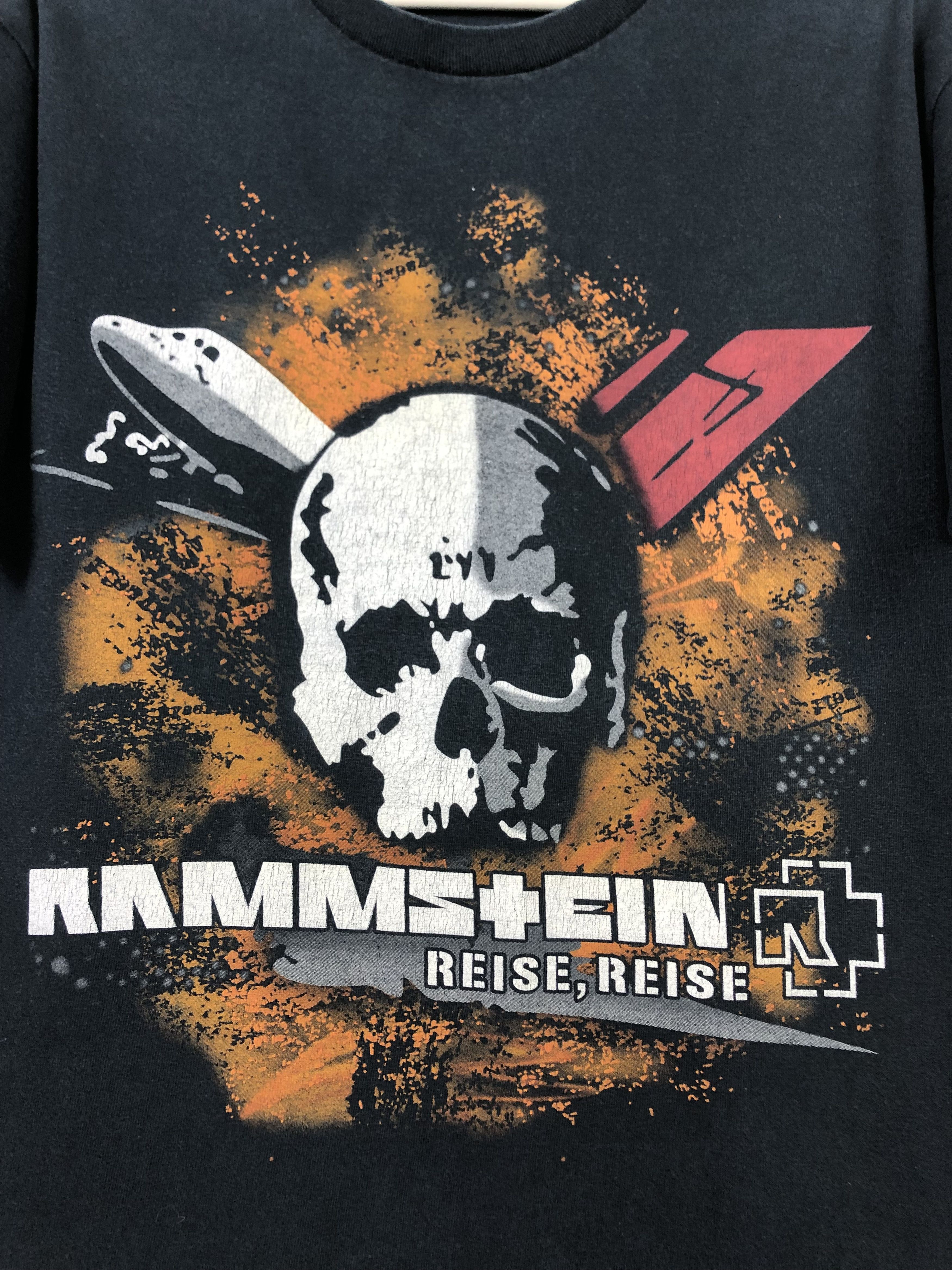 Band Tees Vintage Rammstein Tour Shirt Reise Reise 2004 Tee Rare Size US L / EU 52-54 / 3 - 5 Thumbnail