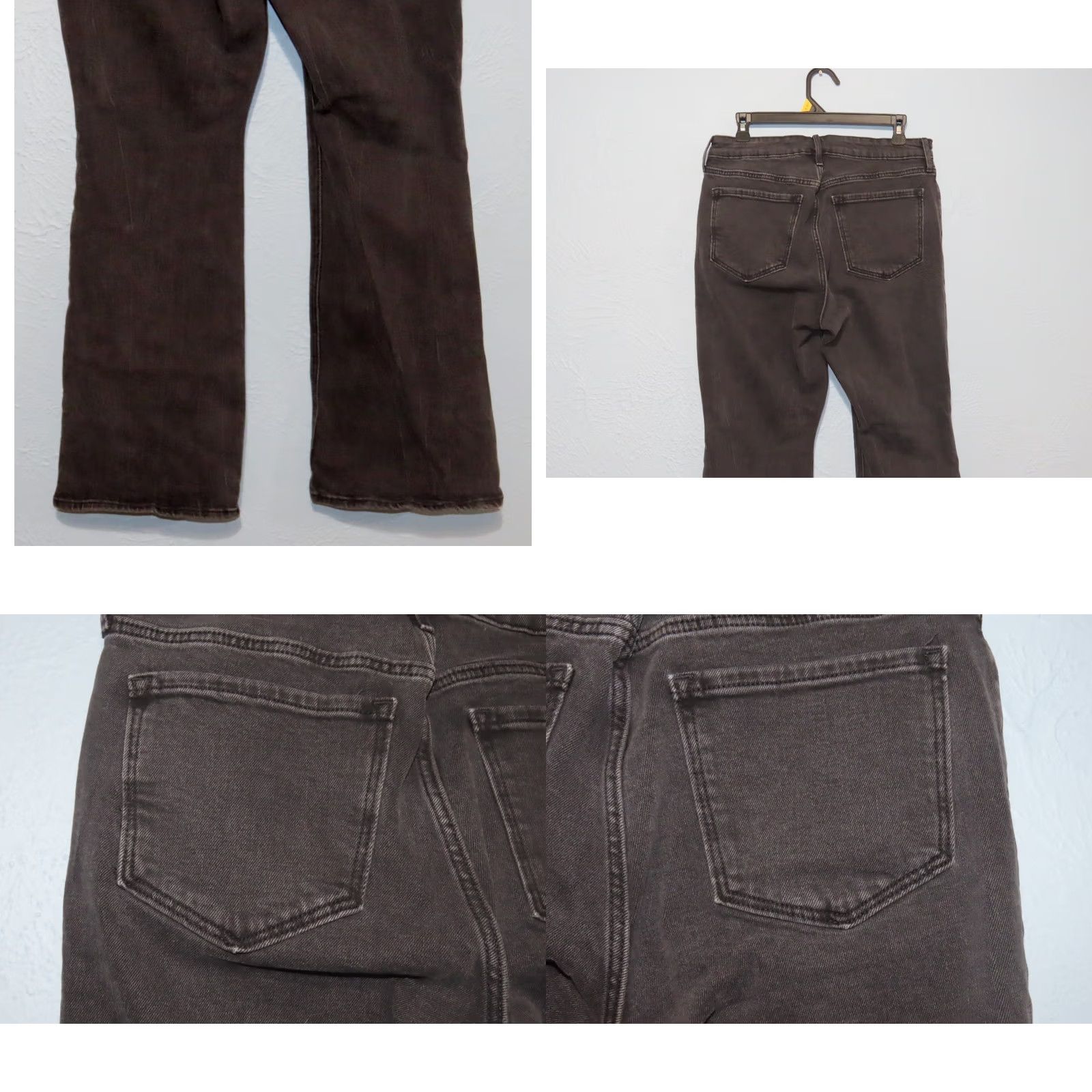 Old Navy Old Navy Women's 12 Petite Extra High-Rise Flare Black Jeans 31x27 Jeans Flared Black Womens 12 Petite Adjustable Rise City Size 34" / US 12 / IT 48 - 8 Thumbnail
