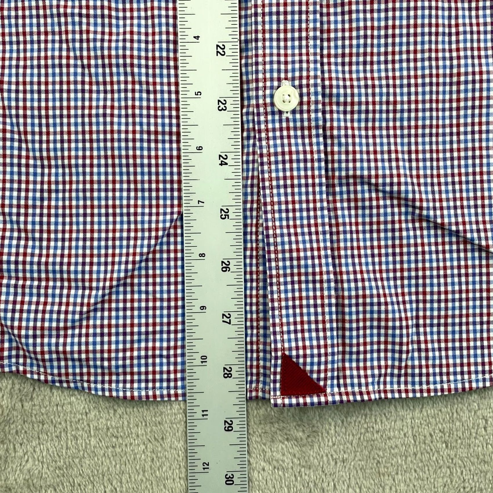 UNTUCKit UNTUCKit Performance Shirt XL Multi Gingham Check Long Sleeve Casual Office Prep Shirt Men's XL Multicolor Check-Nylon Spandex Button-Down Size US XL / EU 56 / 4 - 6 Thumbnail