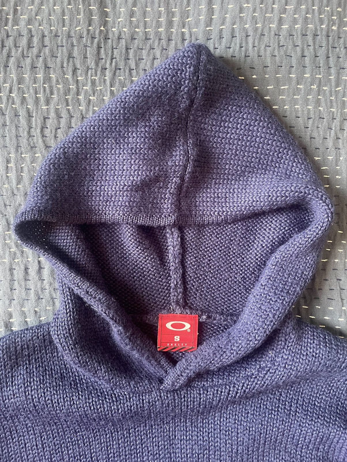 Oakley Vintage Oakley Knitted Hoodie Size US S / EU 44-46 / 1 - 7 Thumbnail