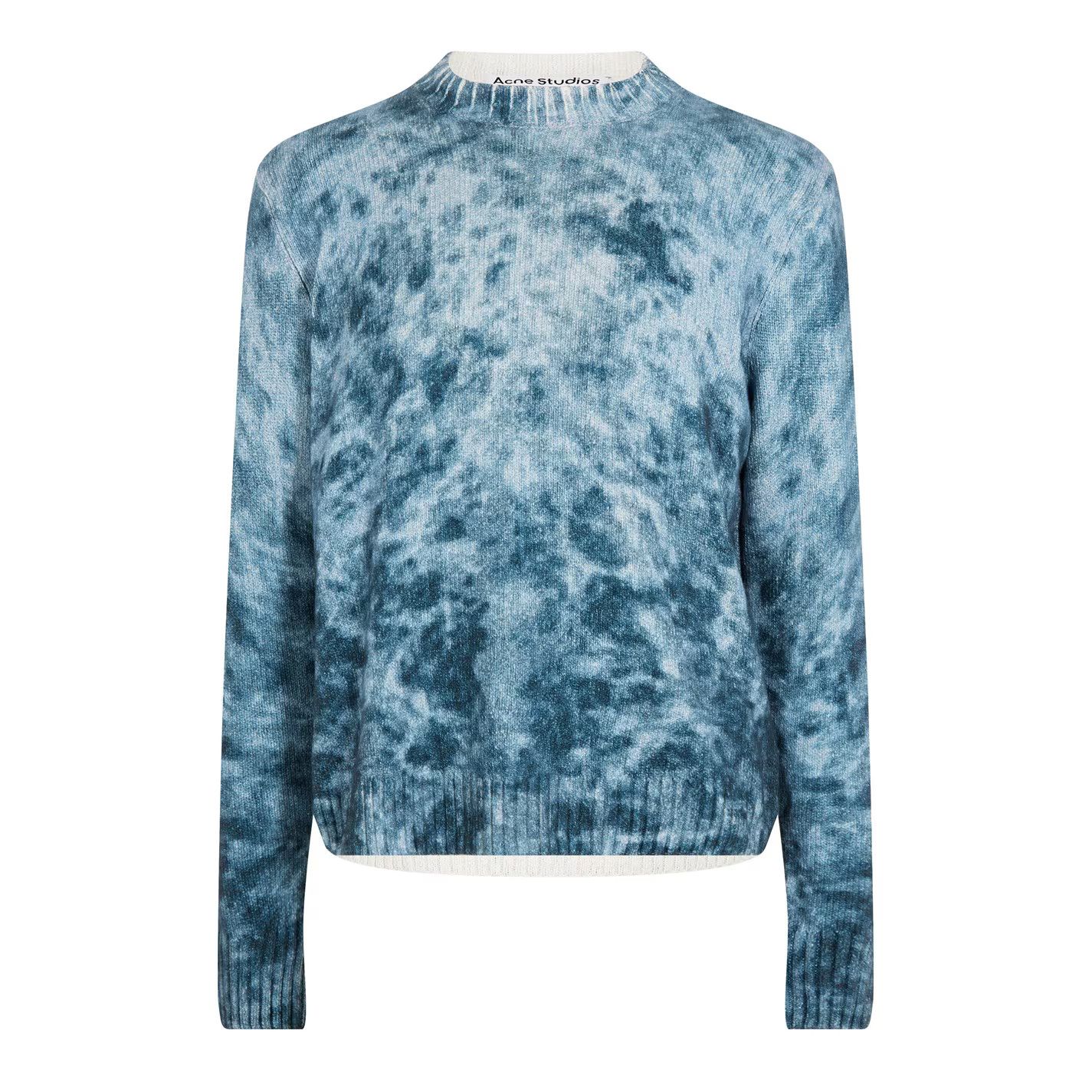 Acne Studios o1g2r1mq0825 Acid Jumper in Blue Size US L / EU 52-54 / 3 - 1 Thumbnail