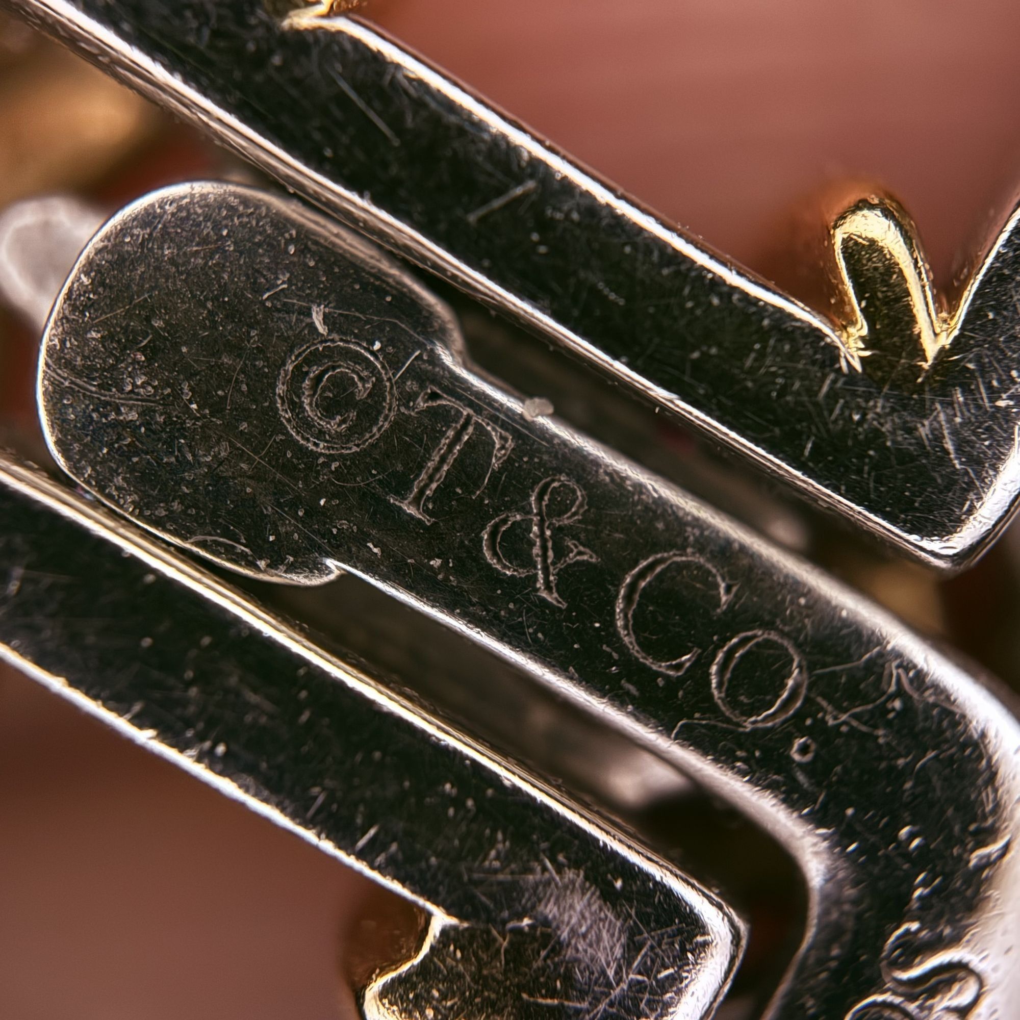 Tiffany & Co. Tiffany & Co. 18K Gold & Sterling Silver Diamond Cross Penda Size ONE SIZE - 5 Thumbnail